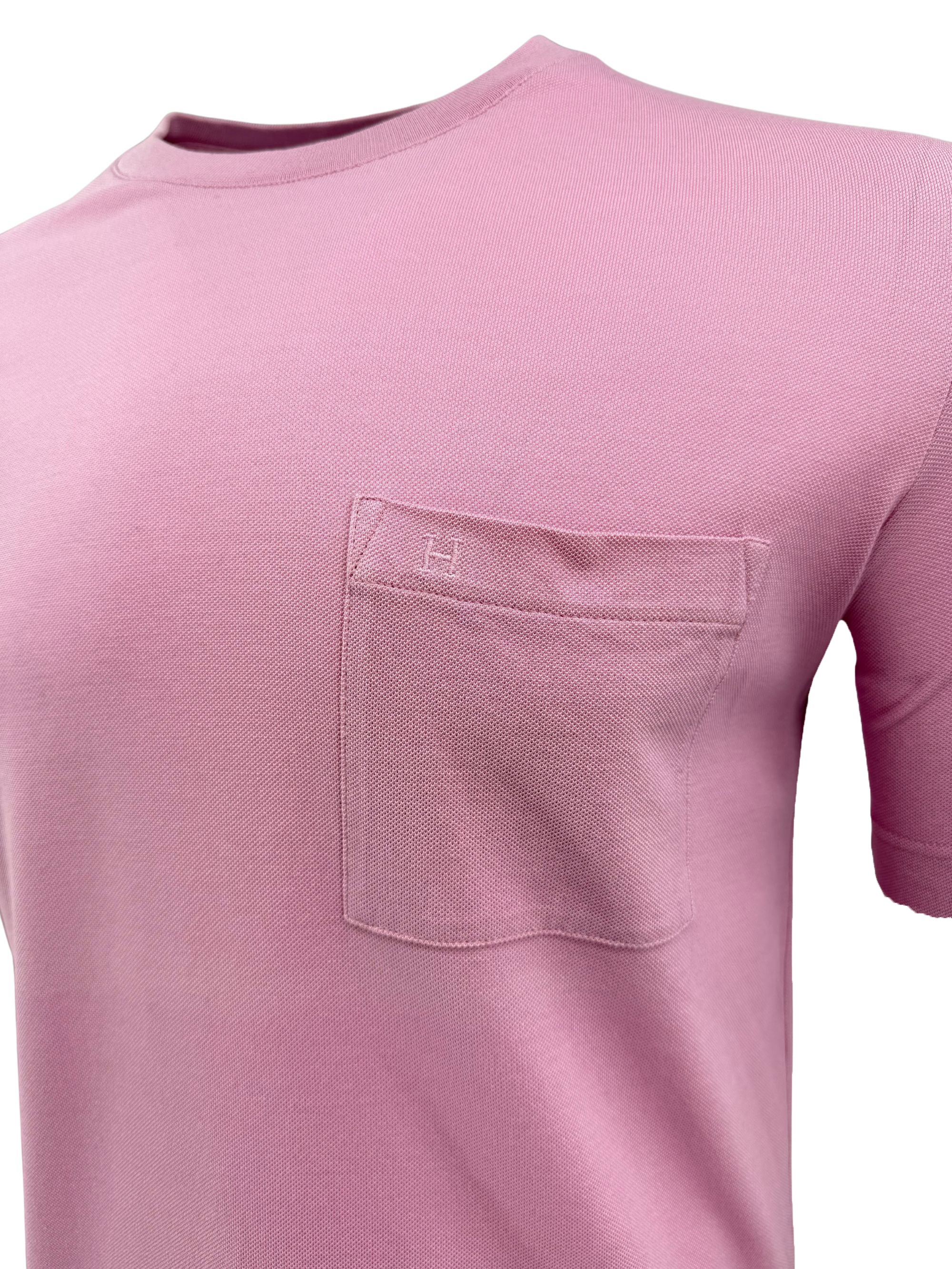 Hermes Pocket Embroidered H T-Shirt (Unused) Hermès