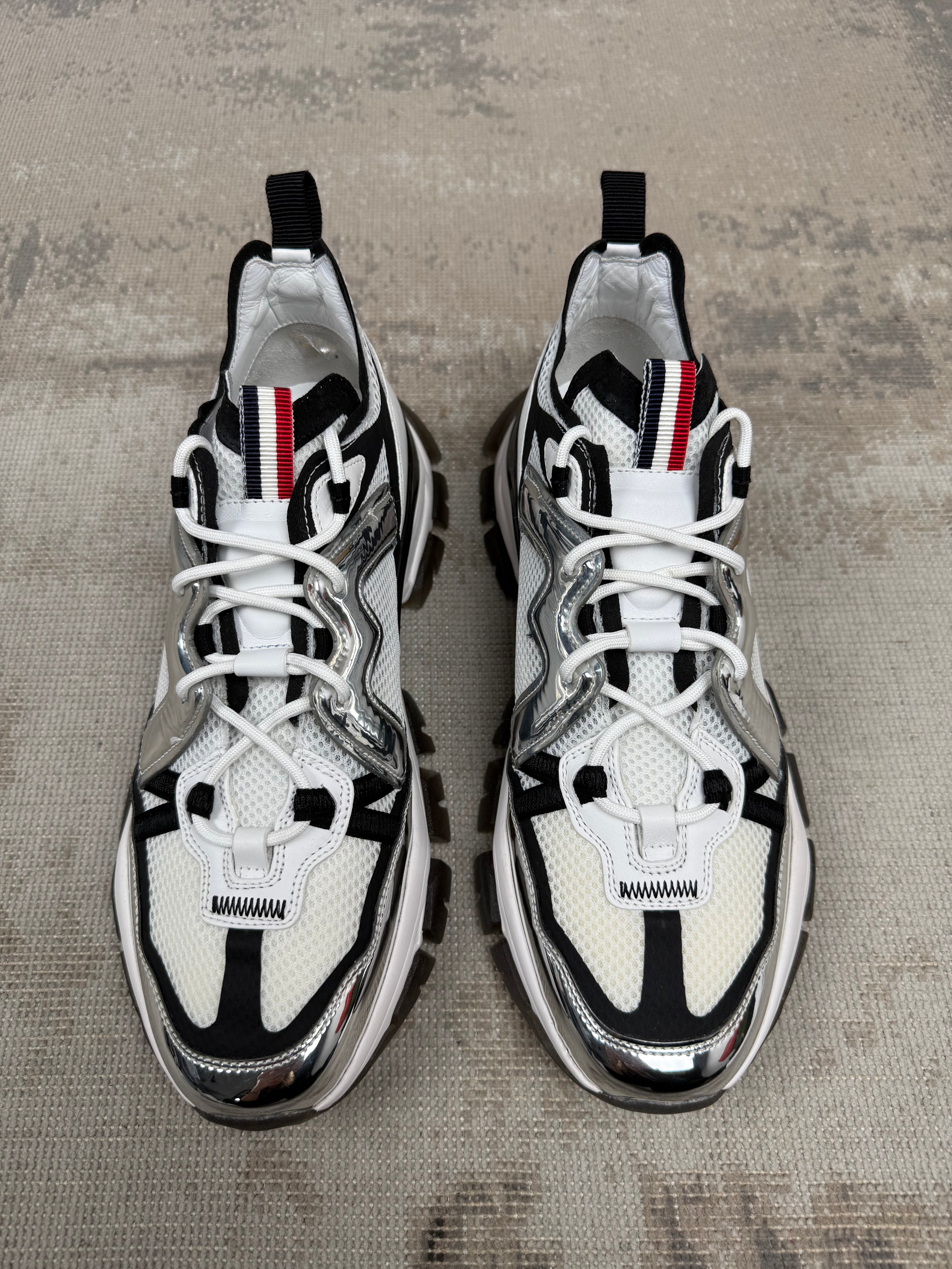 Moncler Leave No Trace Trainer - White / Black (Unused) Moncler
