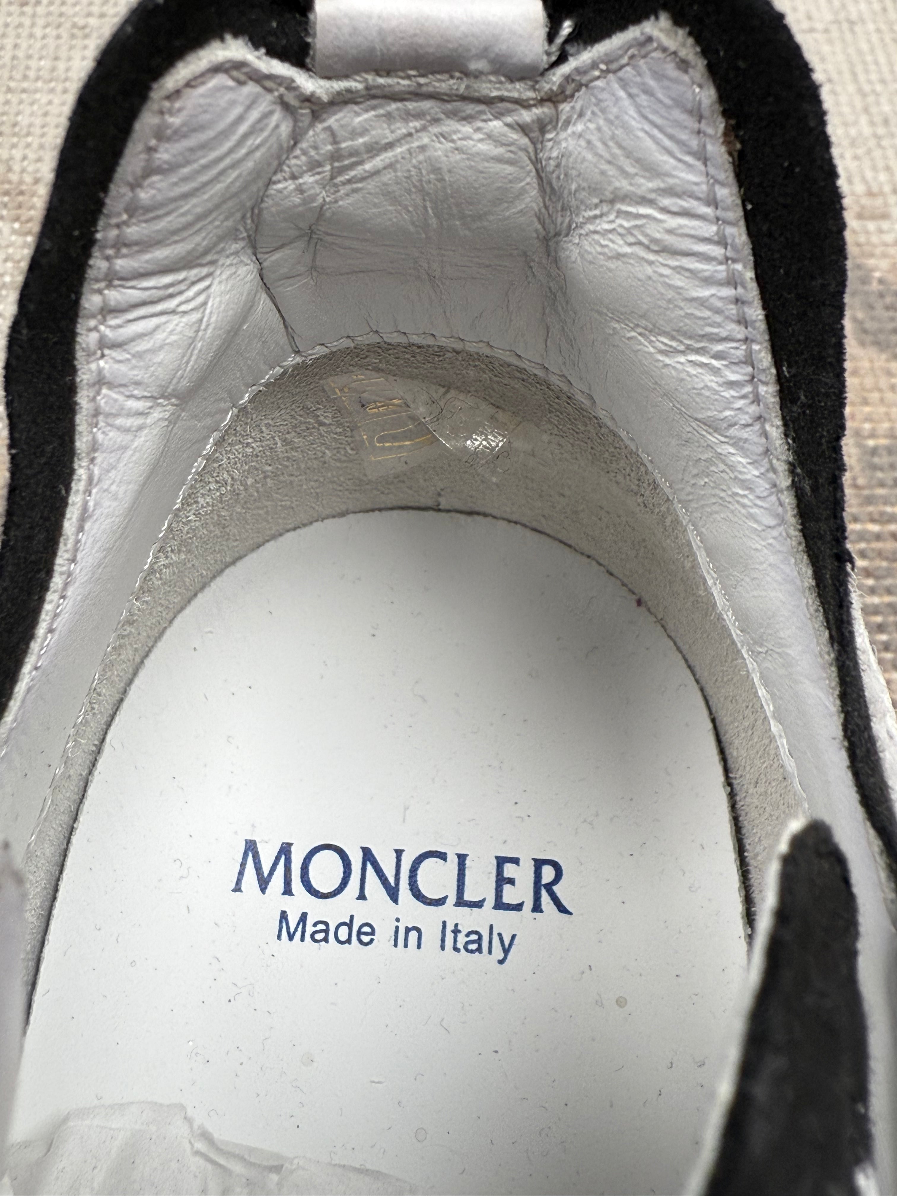 Moncler Leave No Trace Trainer - White / Black (Unused) Moncler