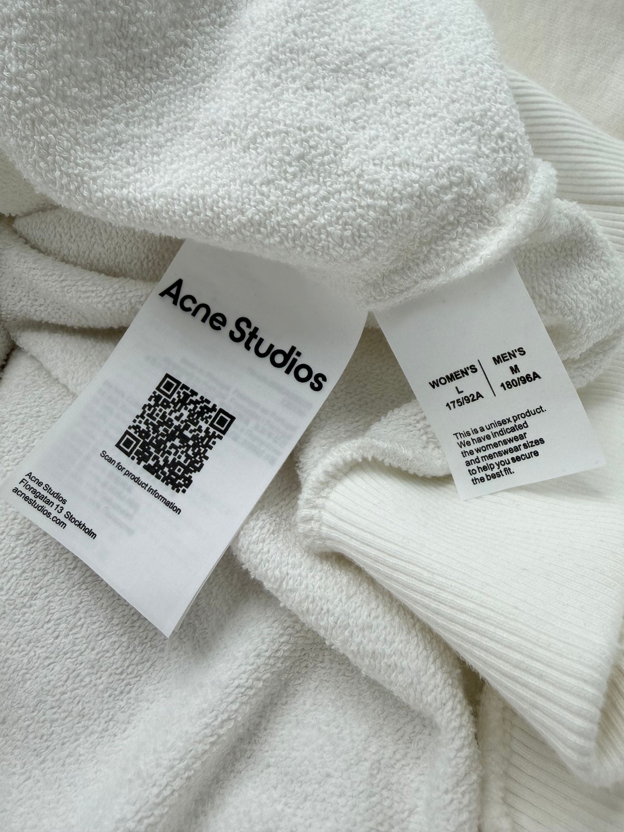 Acne Studios Stockholm 1996 Hoodie (Unused) Snip Pull Acne Studios