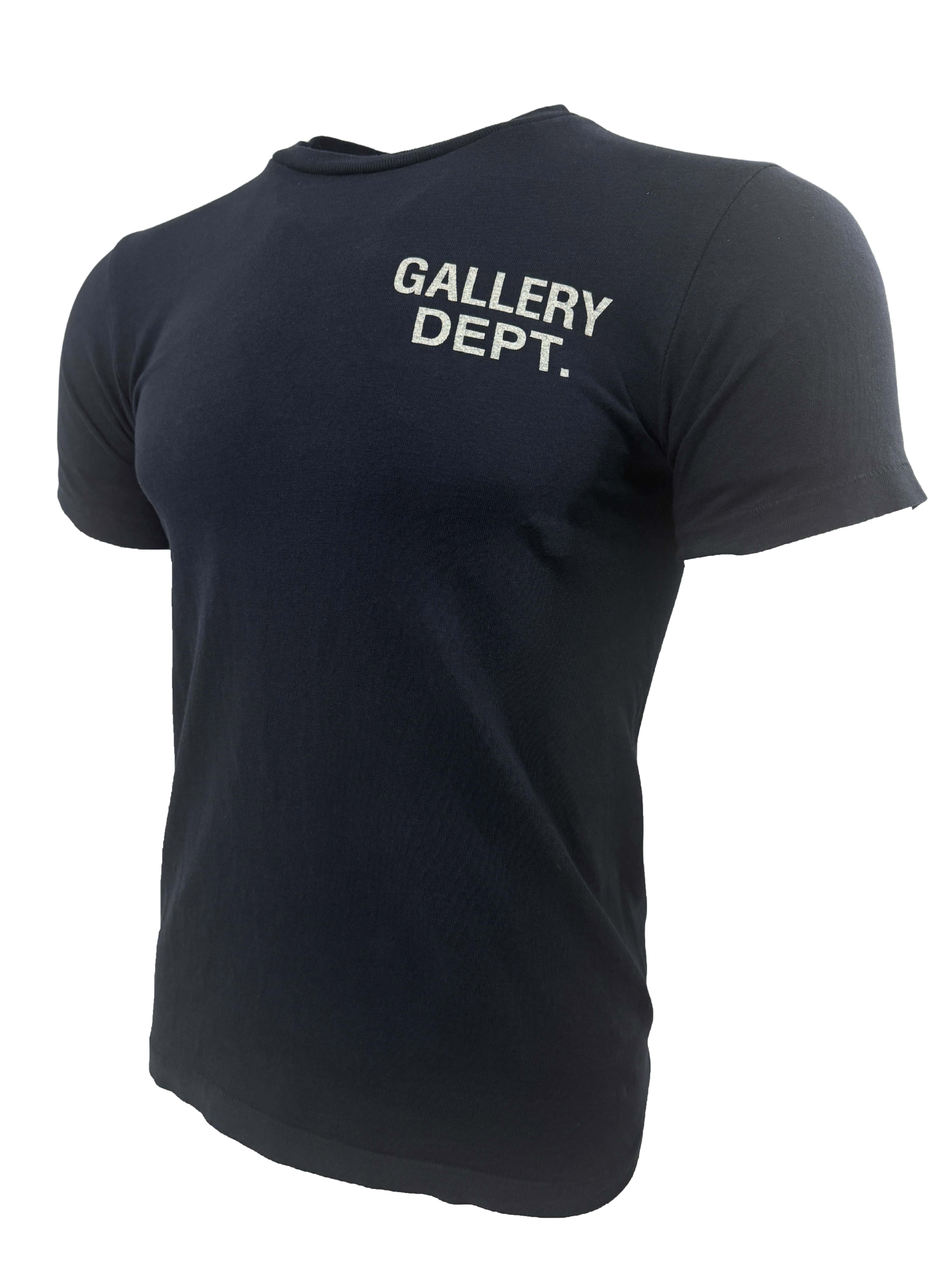 Gallery Dept. Logo T-Shirt - Navy Gallery Dept