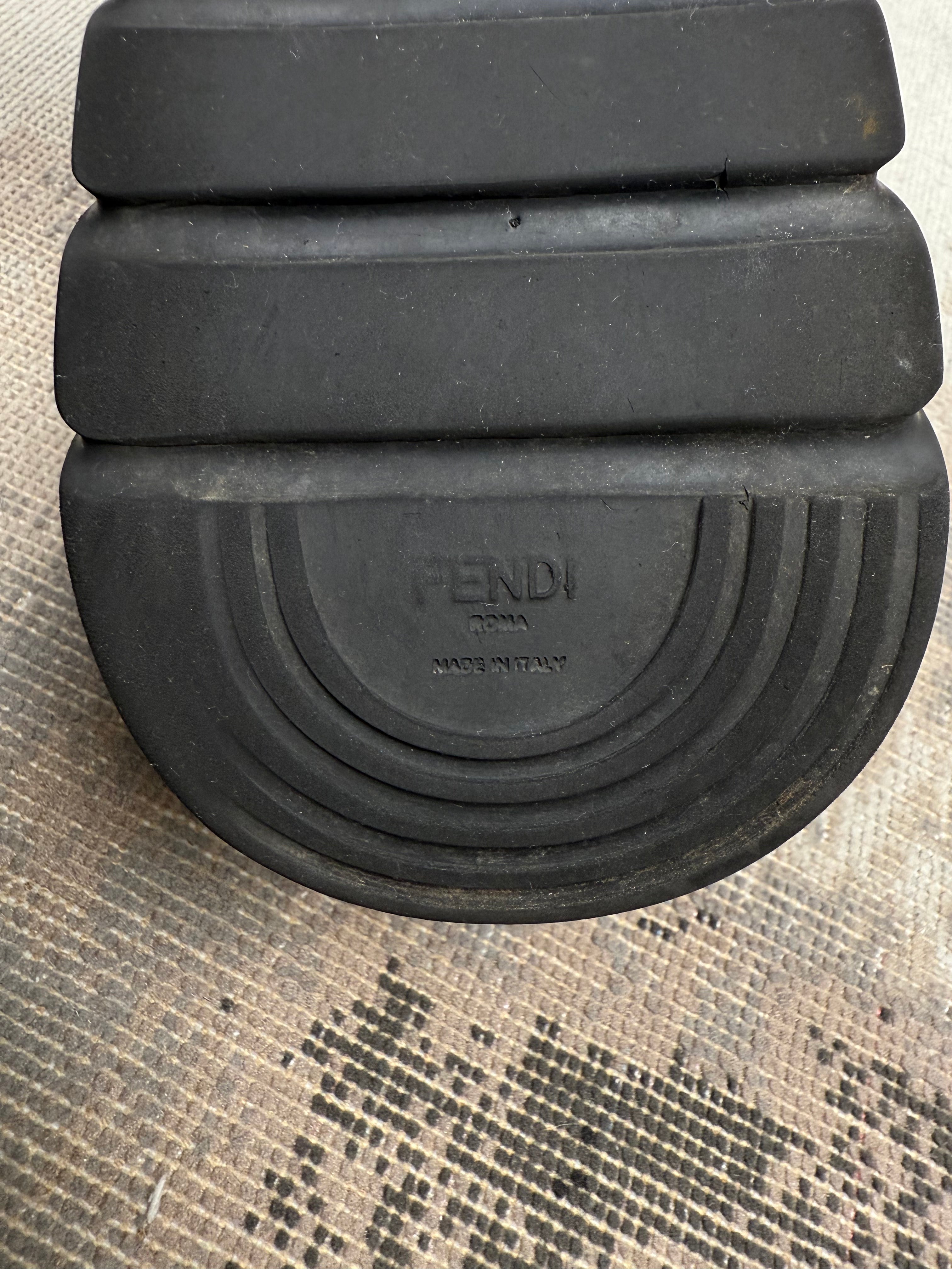 Fendi FF Sock Trainer - Black Fendi