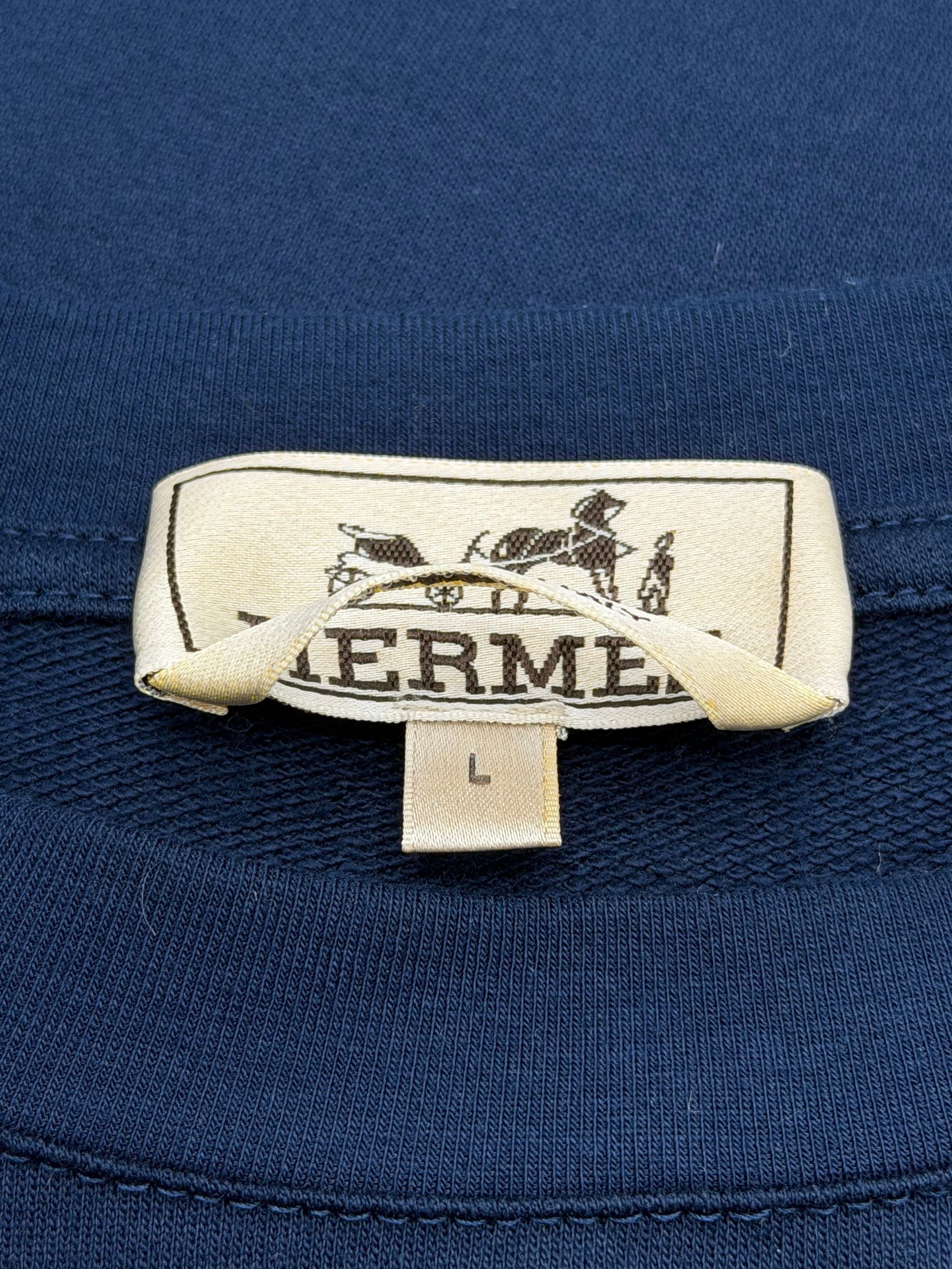 Hermes Leather Patch Logo T-Shirt Hermès