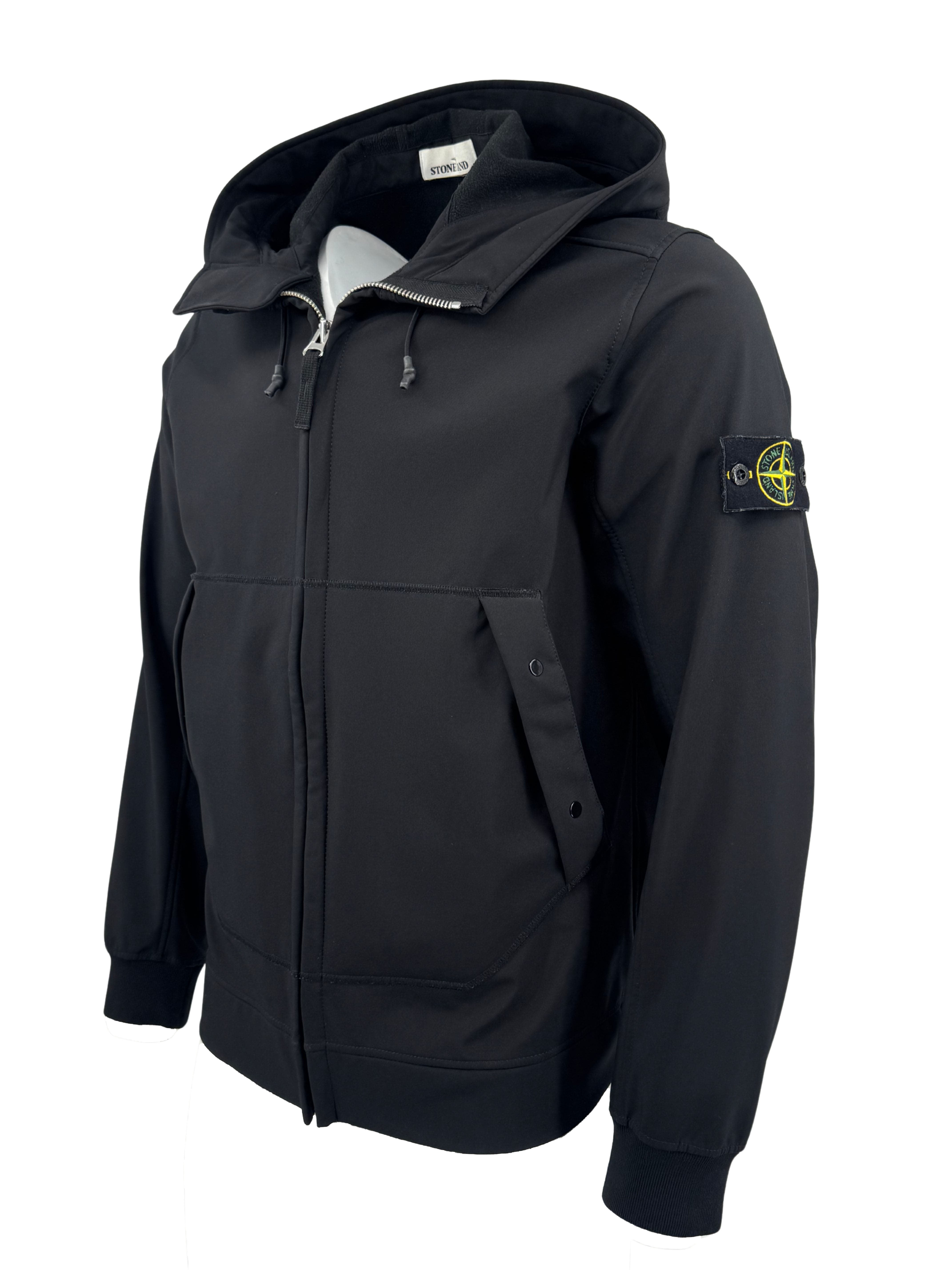 Stone Island Soft Shell-R Jacket - Black Stone Island