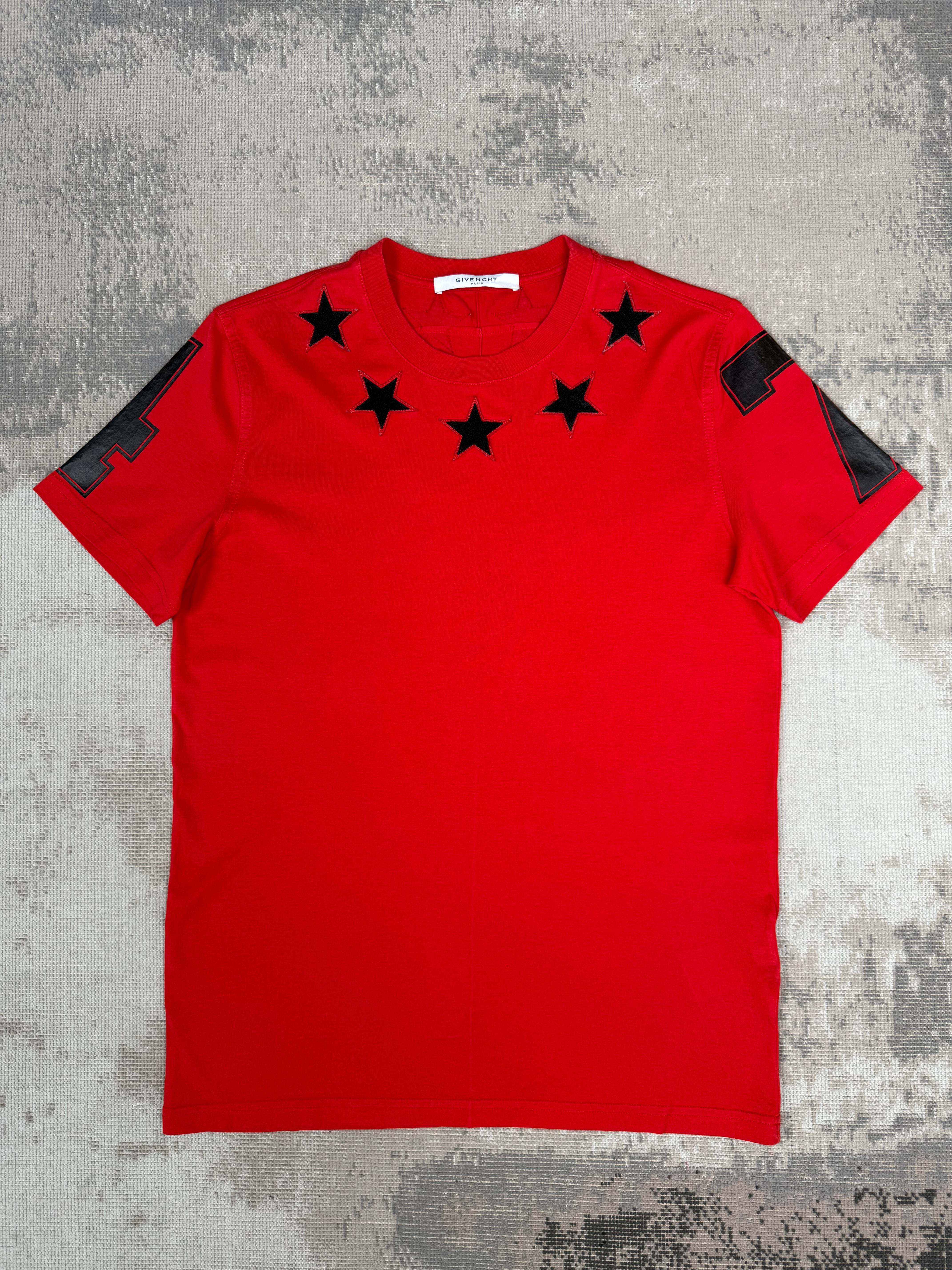 Givenchy Star 47 T-Shirt - Red Givenchy