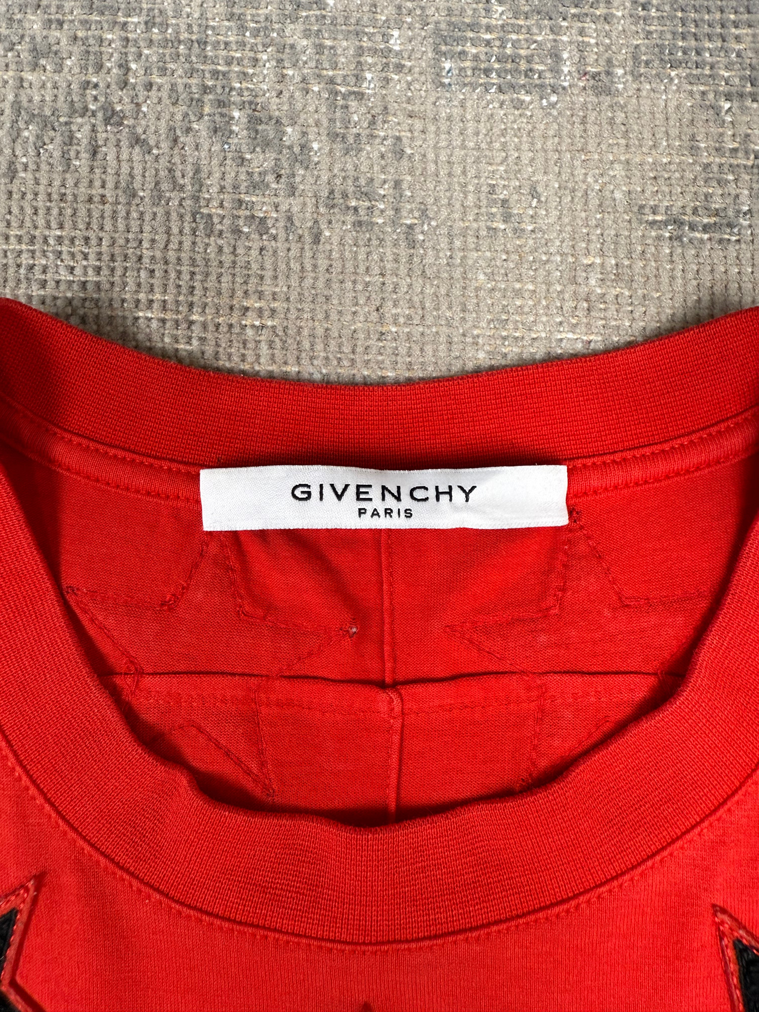 Givenchy Star 47 T-Shirt - Red Givenchy