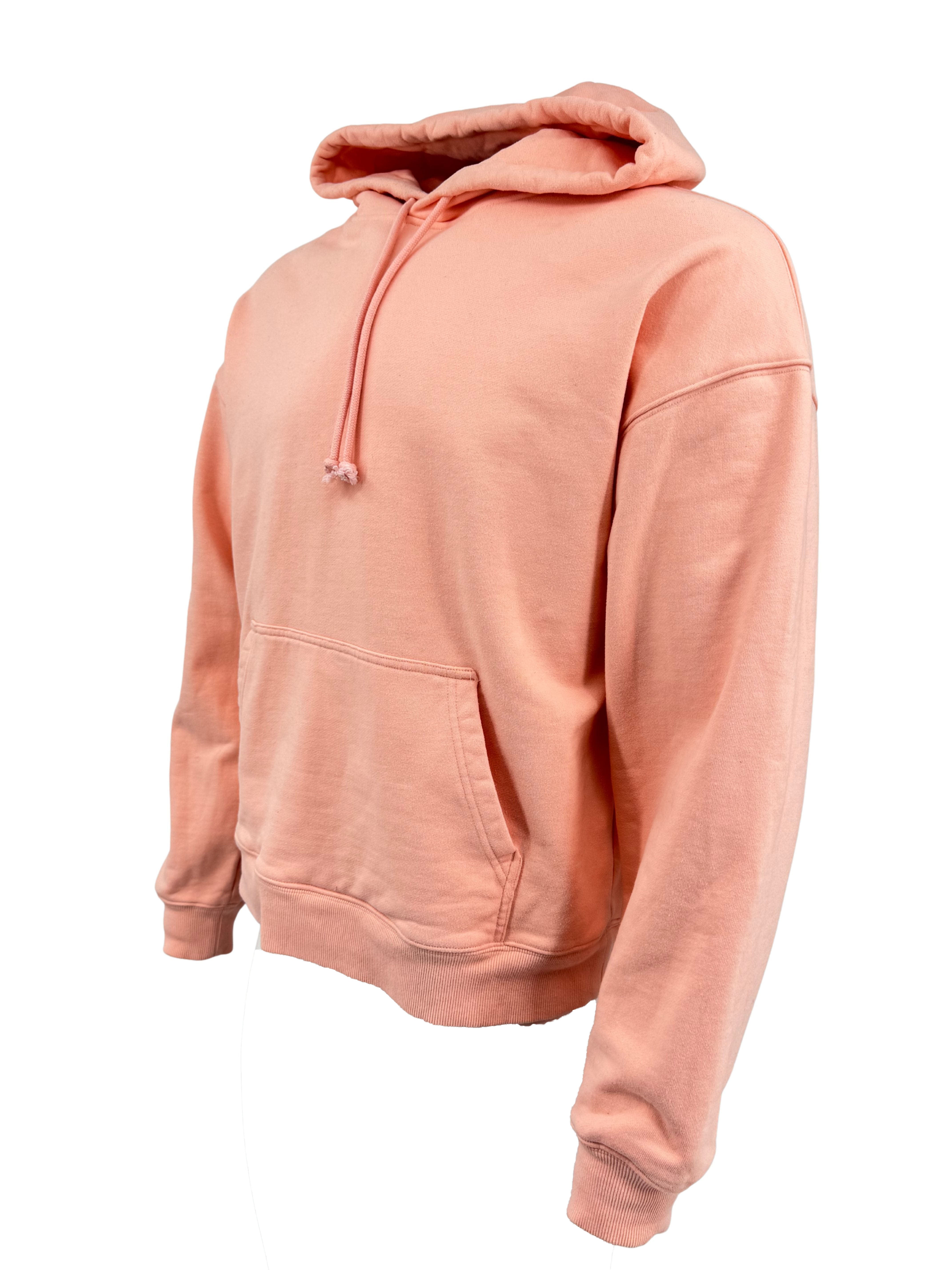 Unknown London Logo Embroidered Hoodie - Pink Unknown London
