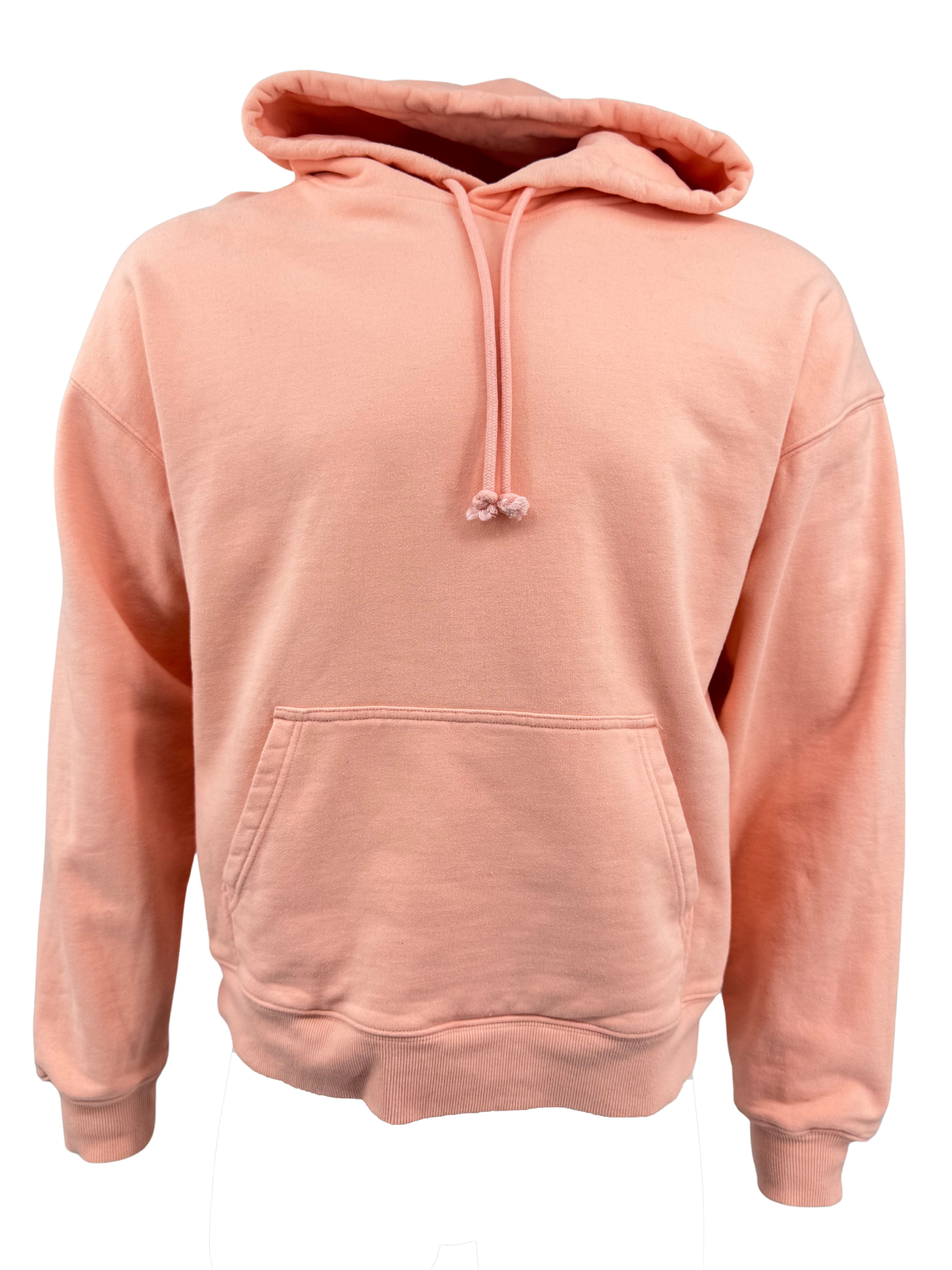 Unknown London Logo Embroidered Hoodie - Pink Unknown London