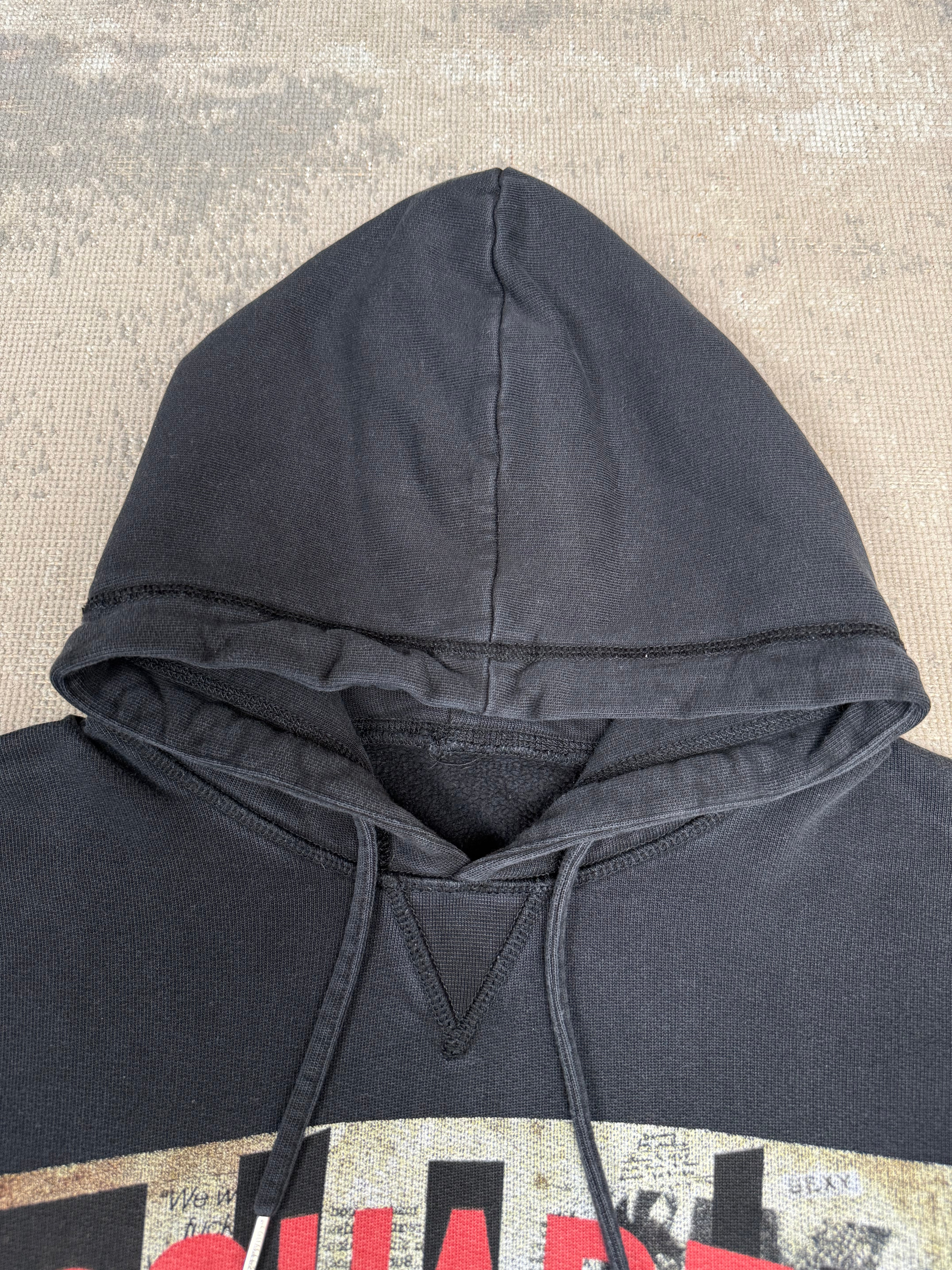 Dsquared2 Graphic Hoodie - Black Dsquared2