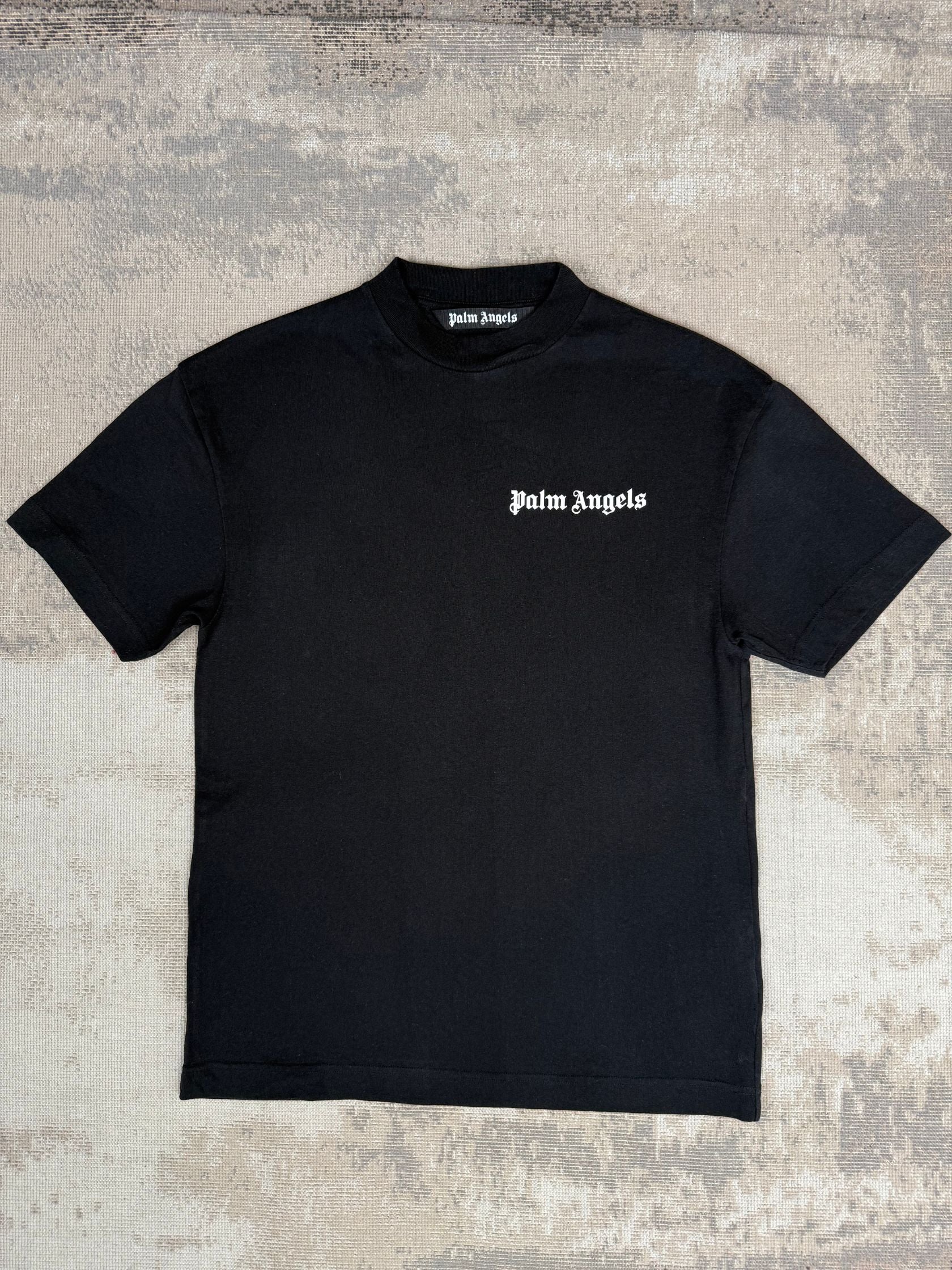 Palm Angels Mini Logo T-Shirt - Black Palm Angels