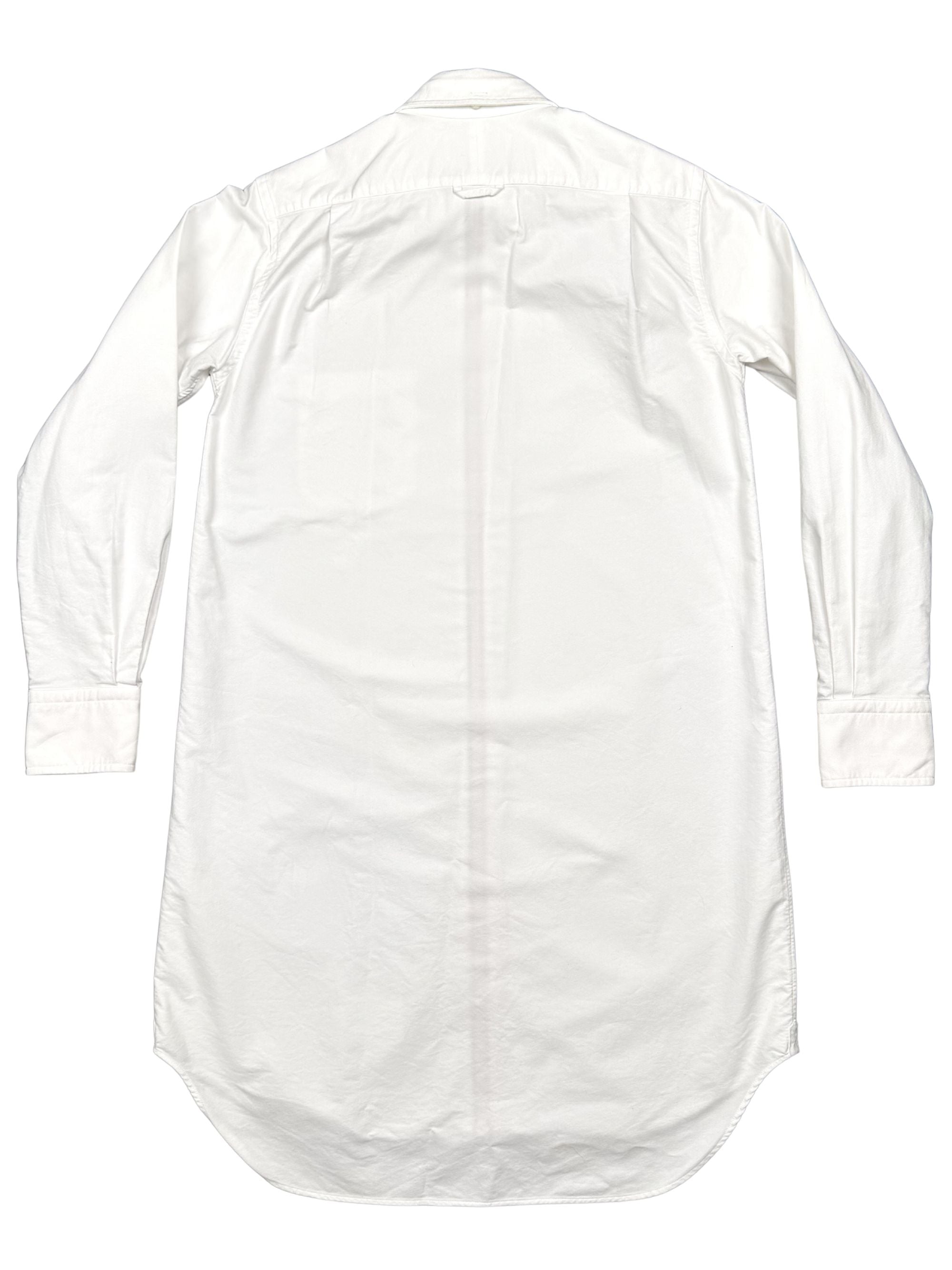Thom Browne Long Overshirt - White Thom Browne
