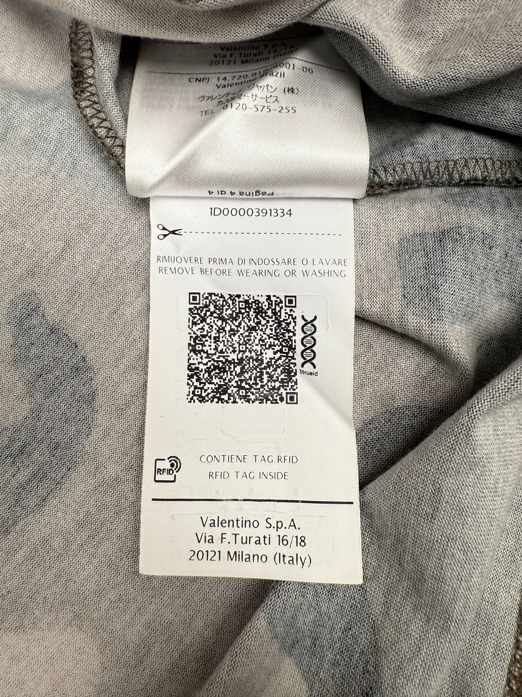 Valentino Gradient Logo T-Shirt - Camo Valentino