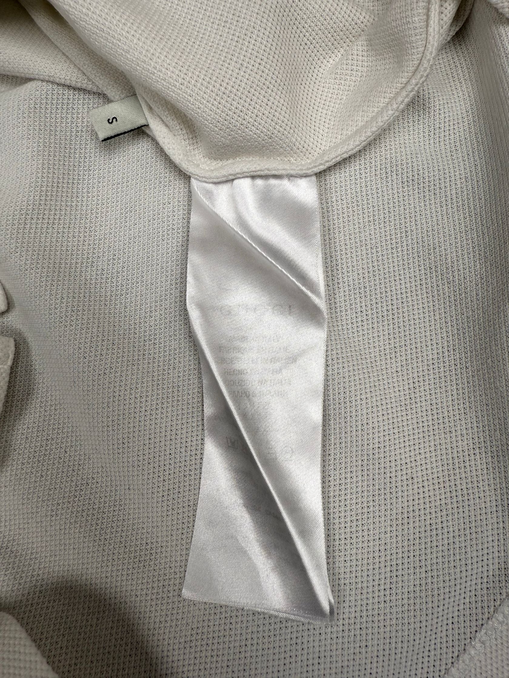 Gucci Web-Stripe Polo - White Gucci
