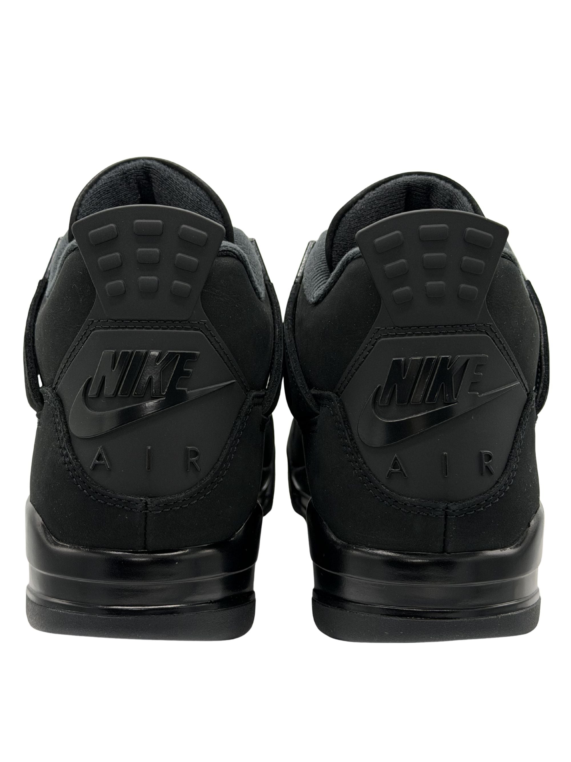Nike Air Jordan 4 Retro Trainers - Black (Unused) Nike