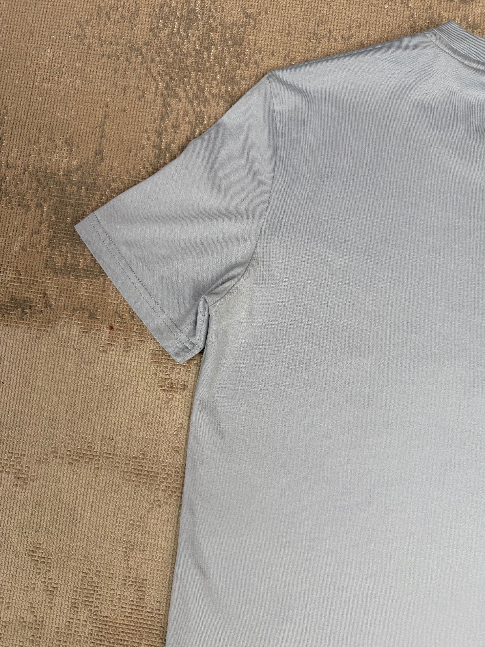 Givenchy Distressed Logo T-Shirt - Baby Blue Givenchy