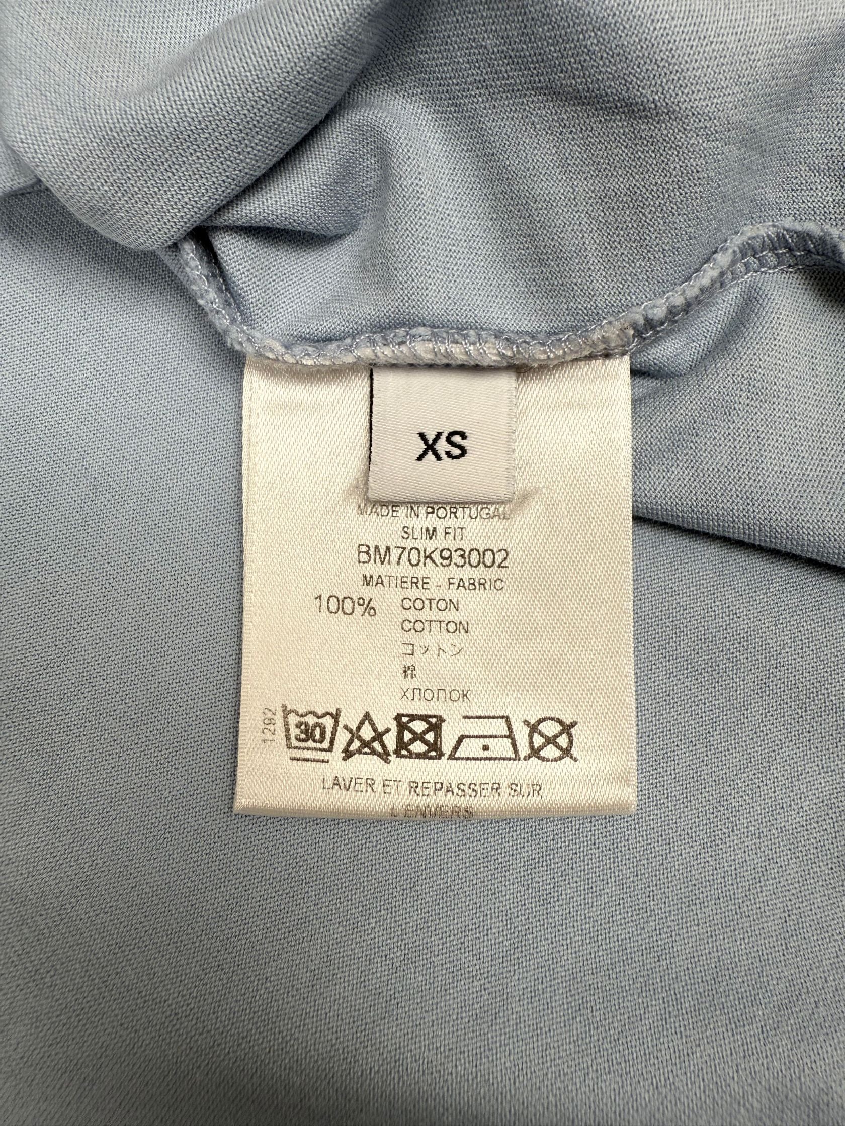 Givenchy Distressed Logo T-Shirt - Baby Blue Givenchy