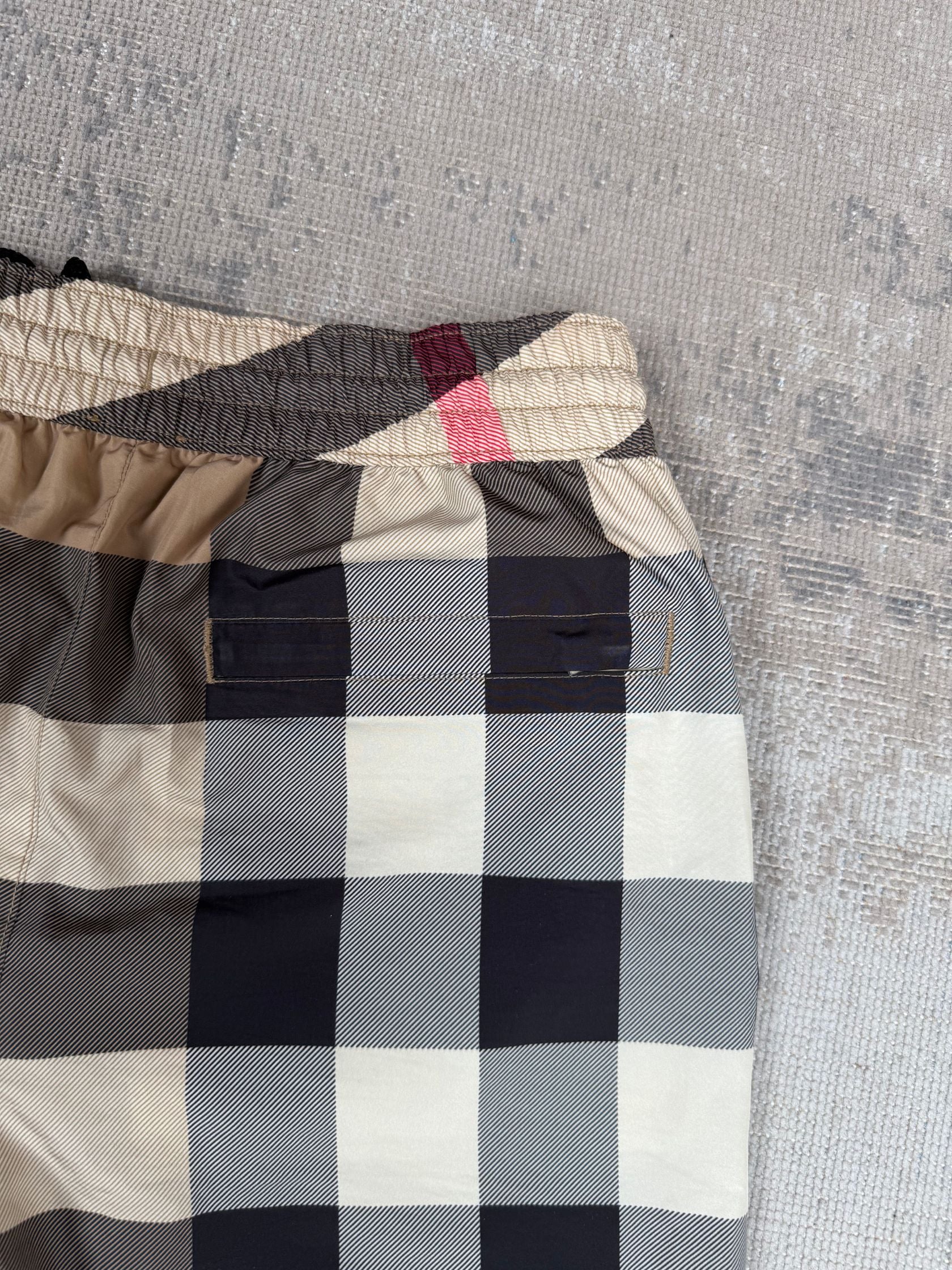 Burberry Check Swim Shorts - Archive Beige Burberry