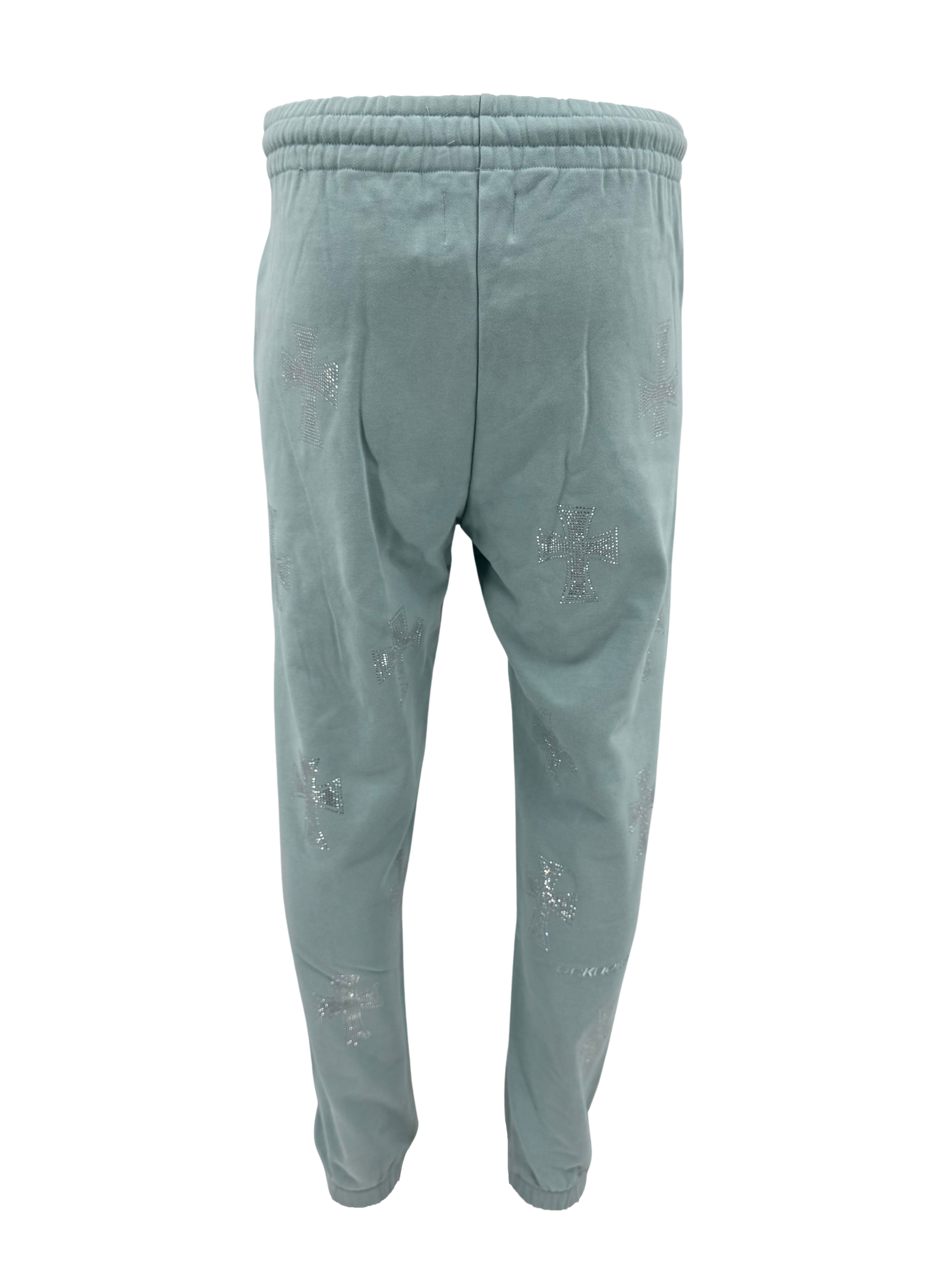 Unknown London Rhinestone Joggers - Blue (Unused) Unknown London