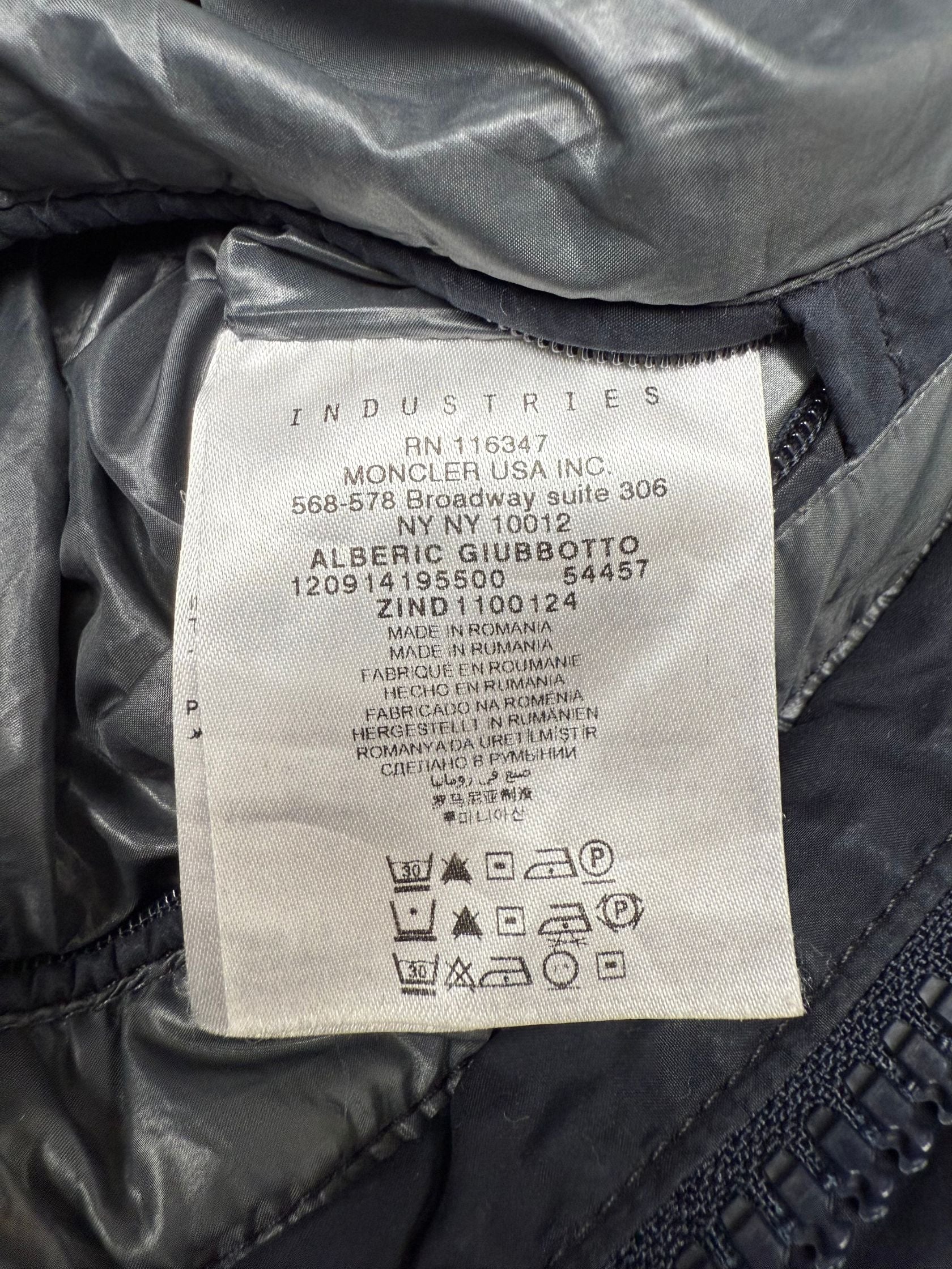 Moncler Alberic Down Jacket - Navy