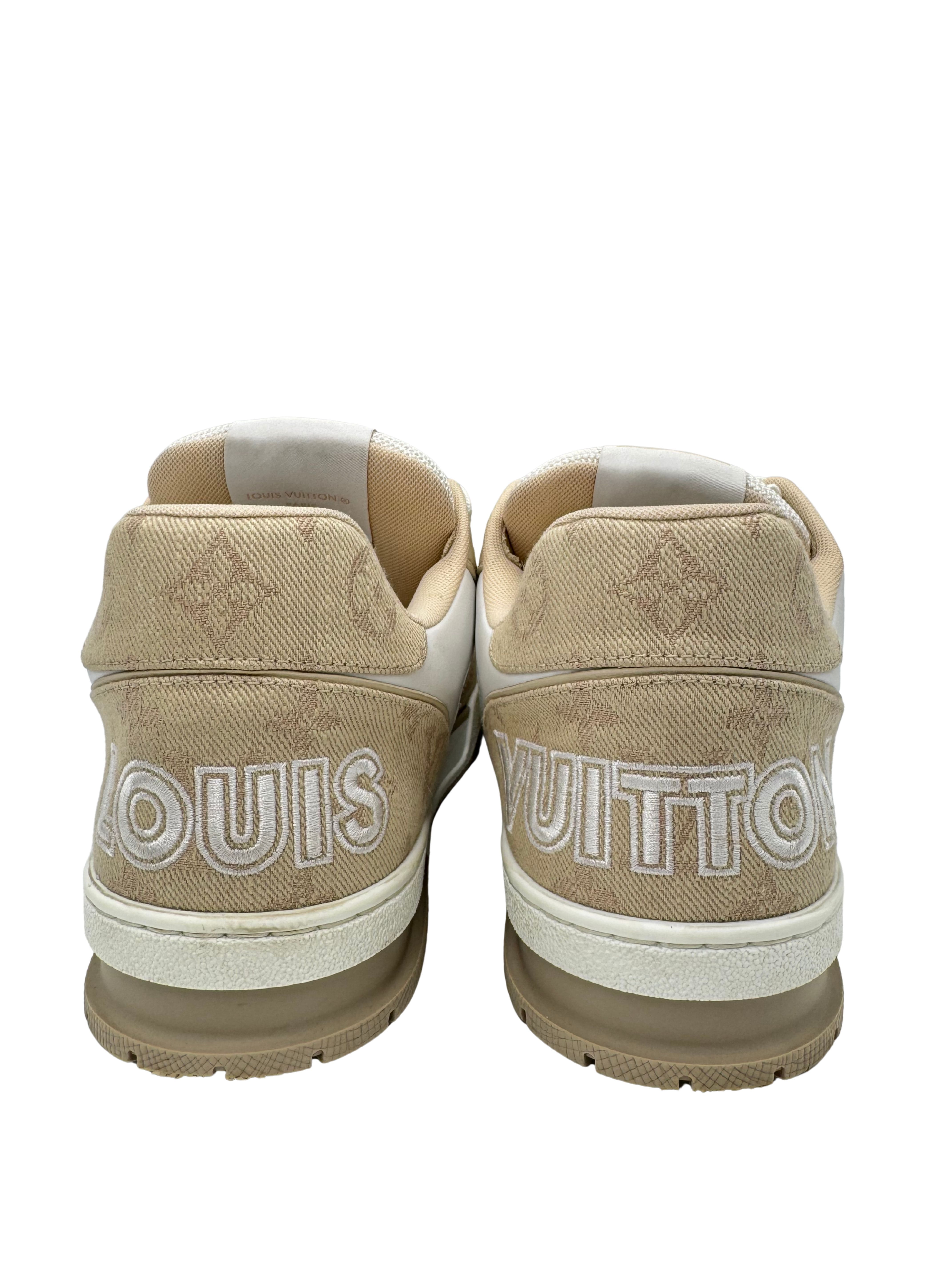 Louis Vuitton Strap Trainer - Beige Louis Vuitton