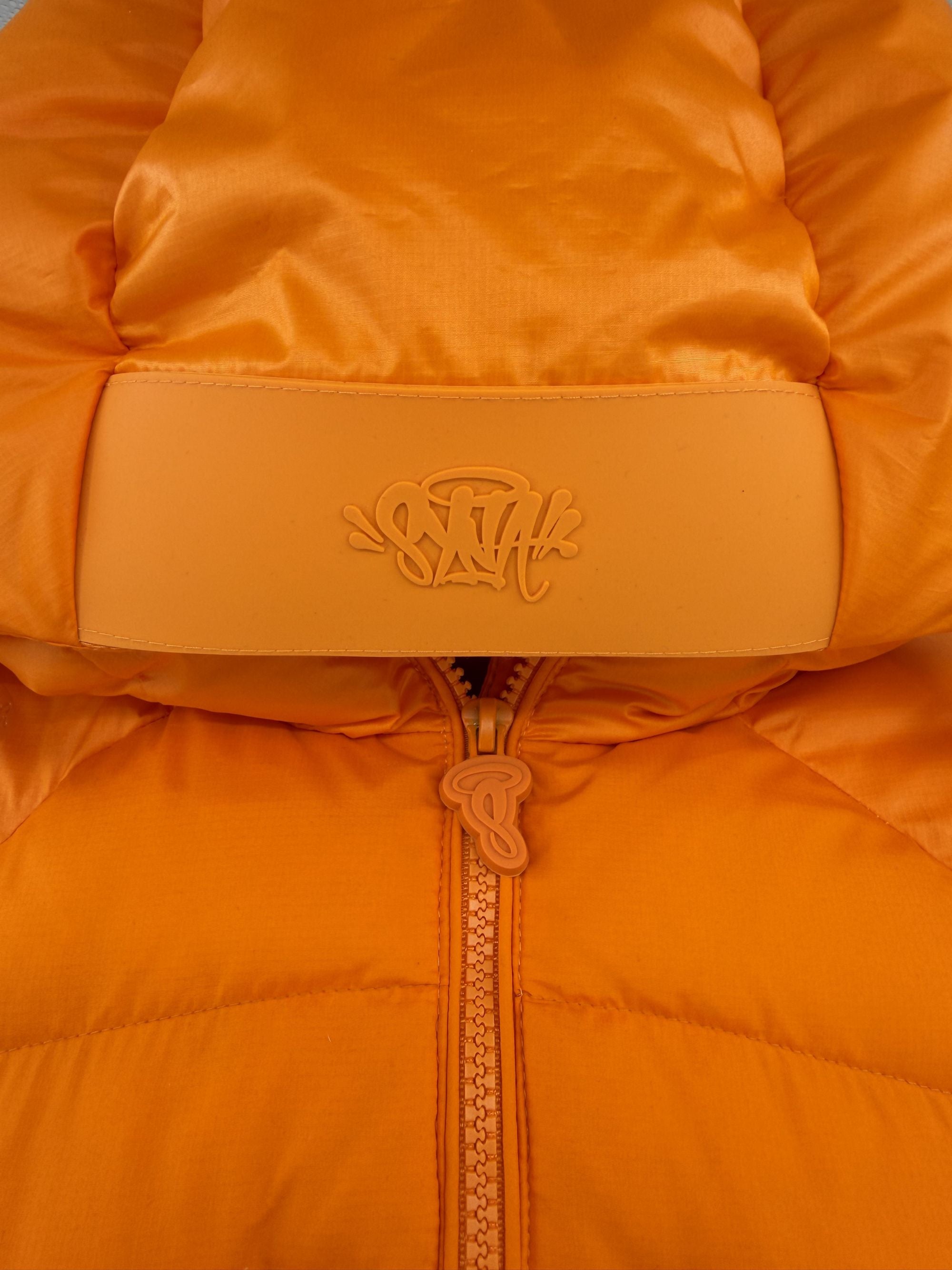 Syna World Wave Puffer Jacket - Orange Syna World