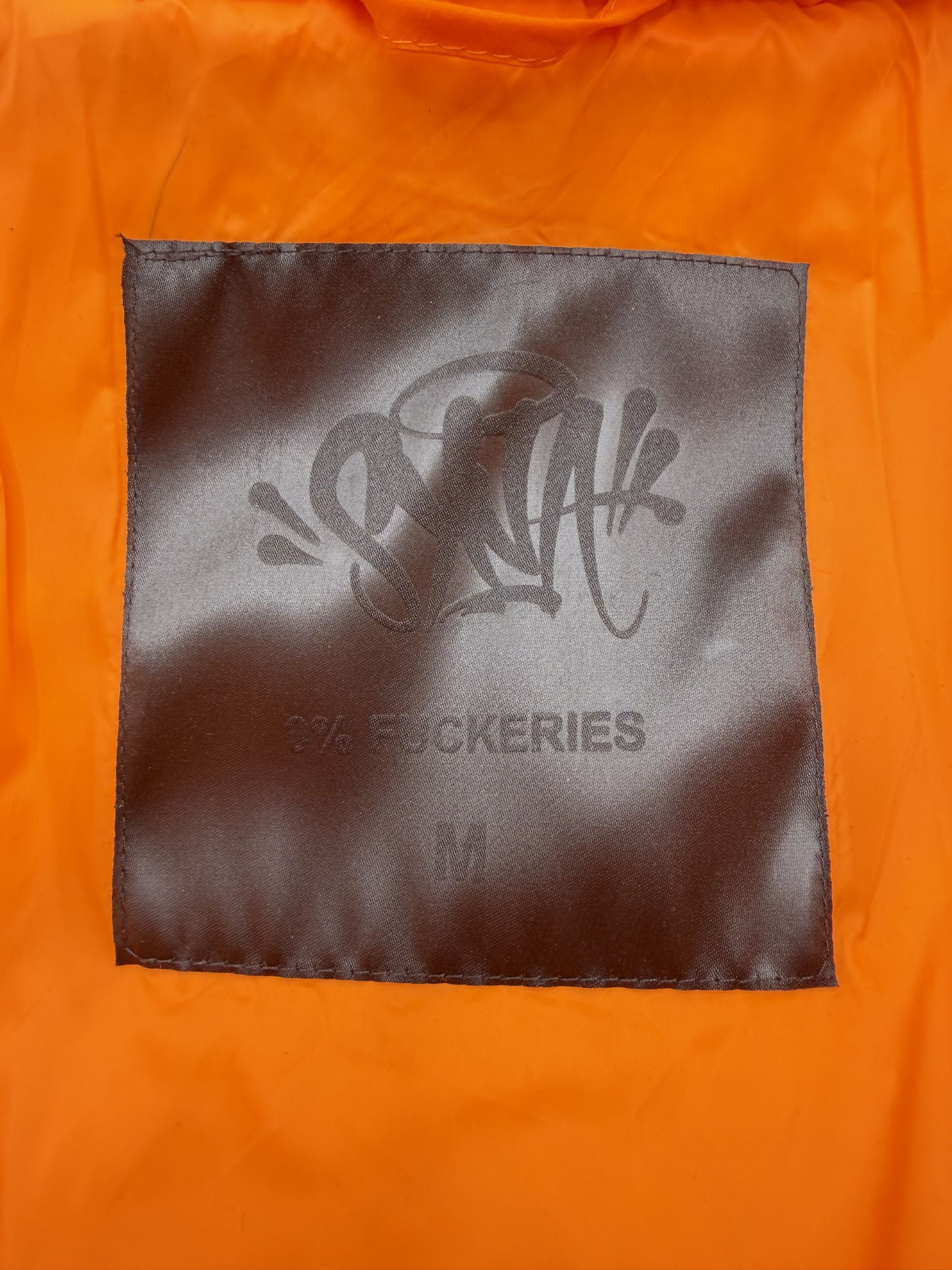 Syna World Wave Puffer Jacket - Orange Syna World