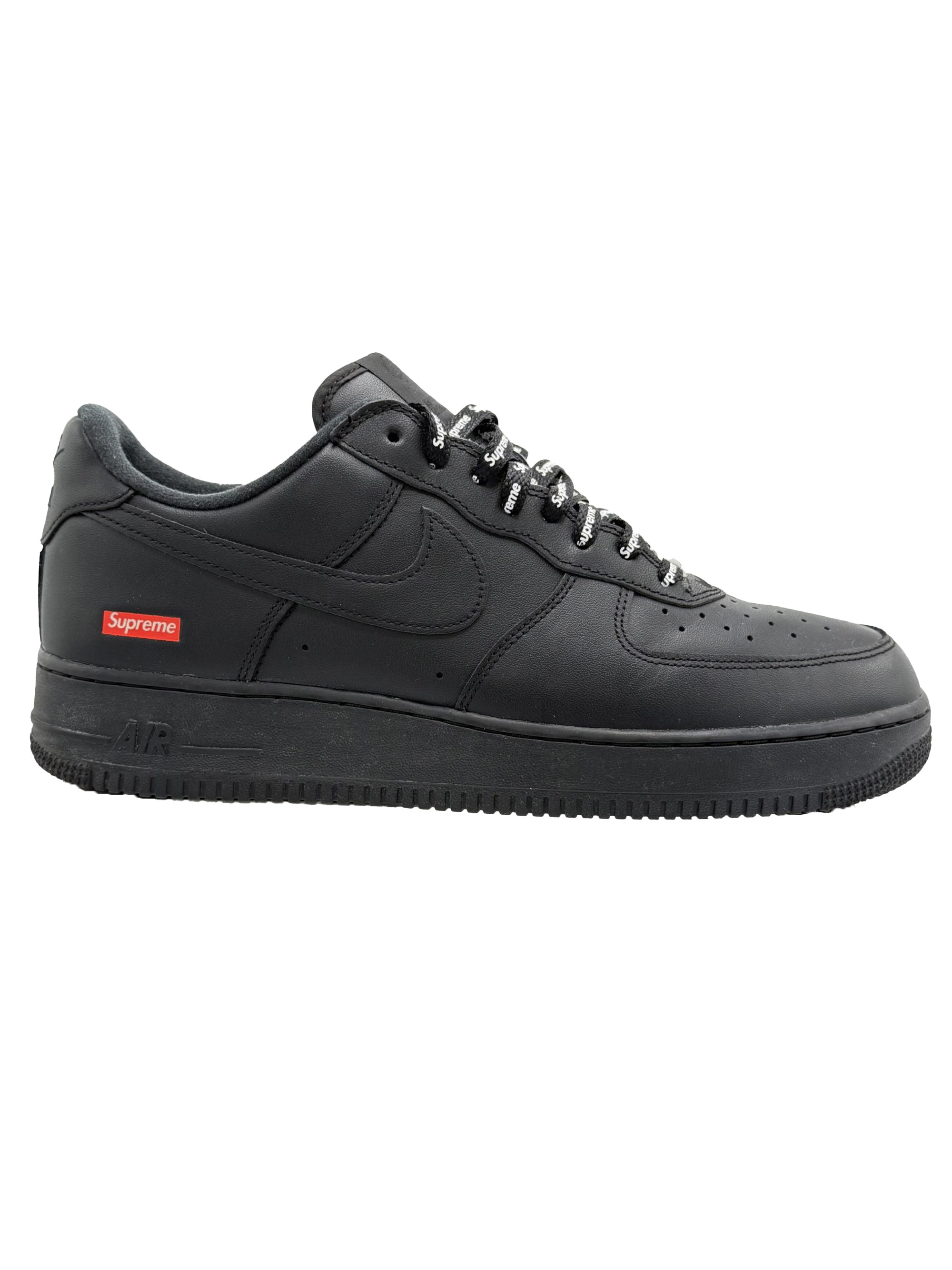 Nike X Supreme Airforce 1 Low Trainers - Black Supreme