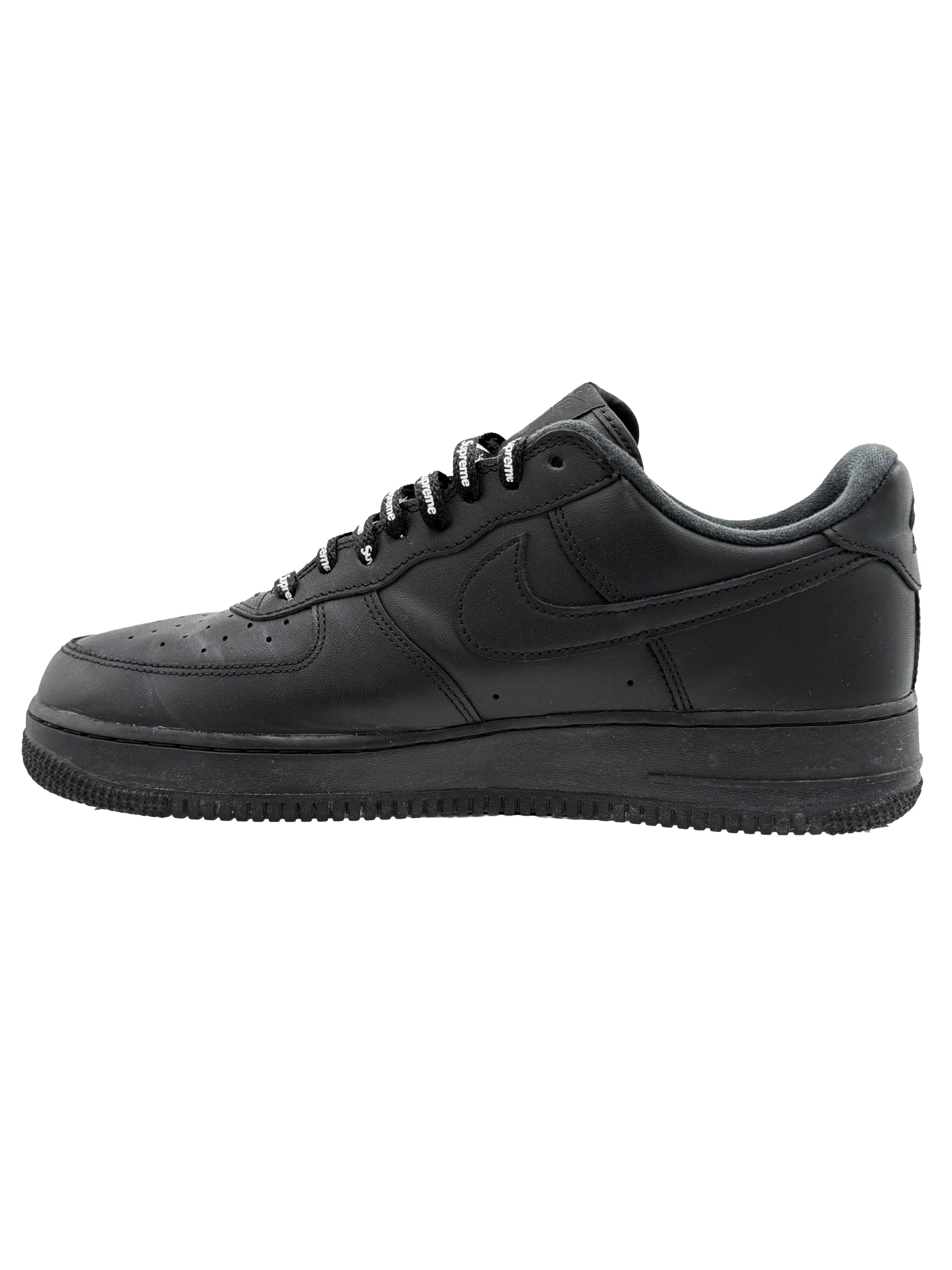 Nike X Supreme Airforce 1 Low Trainers - Black Supreme