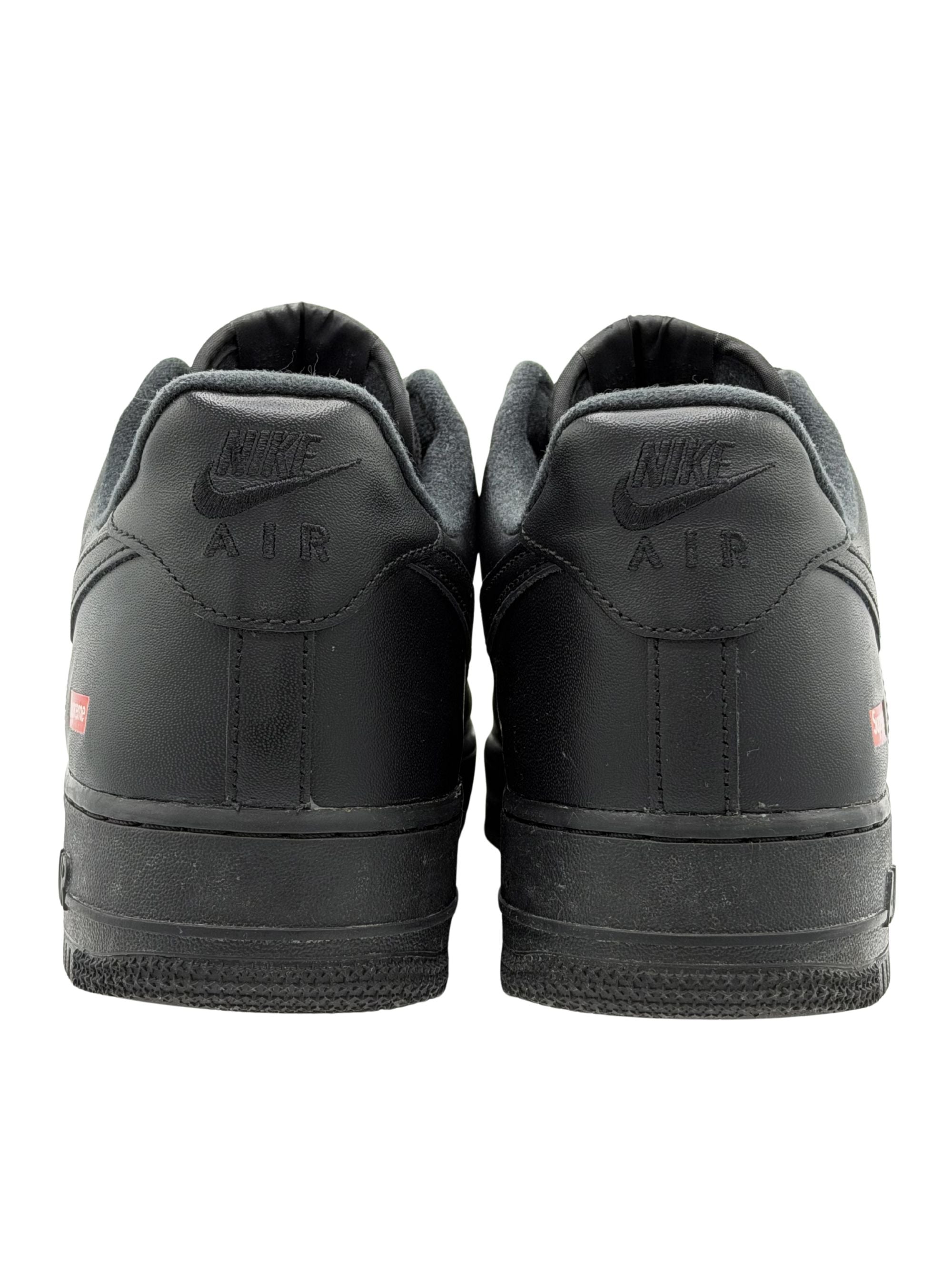 Nike X Supreme Airforce 1 Low Trainers - Black Supreme