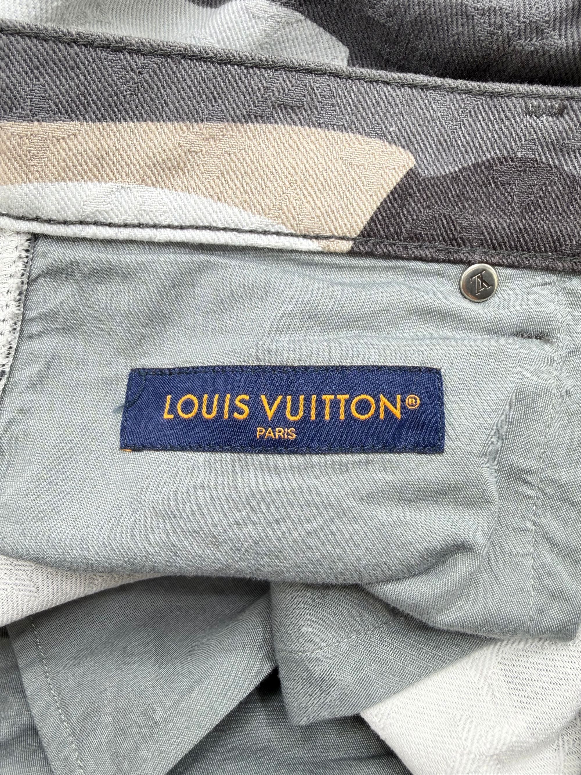 Louis Vuitton Monogram Portrait Denim Jeans Louis Vuitton