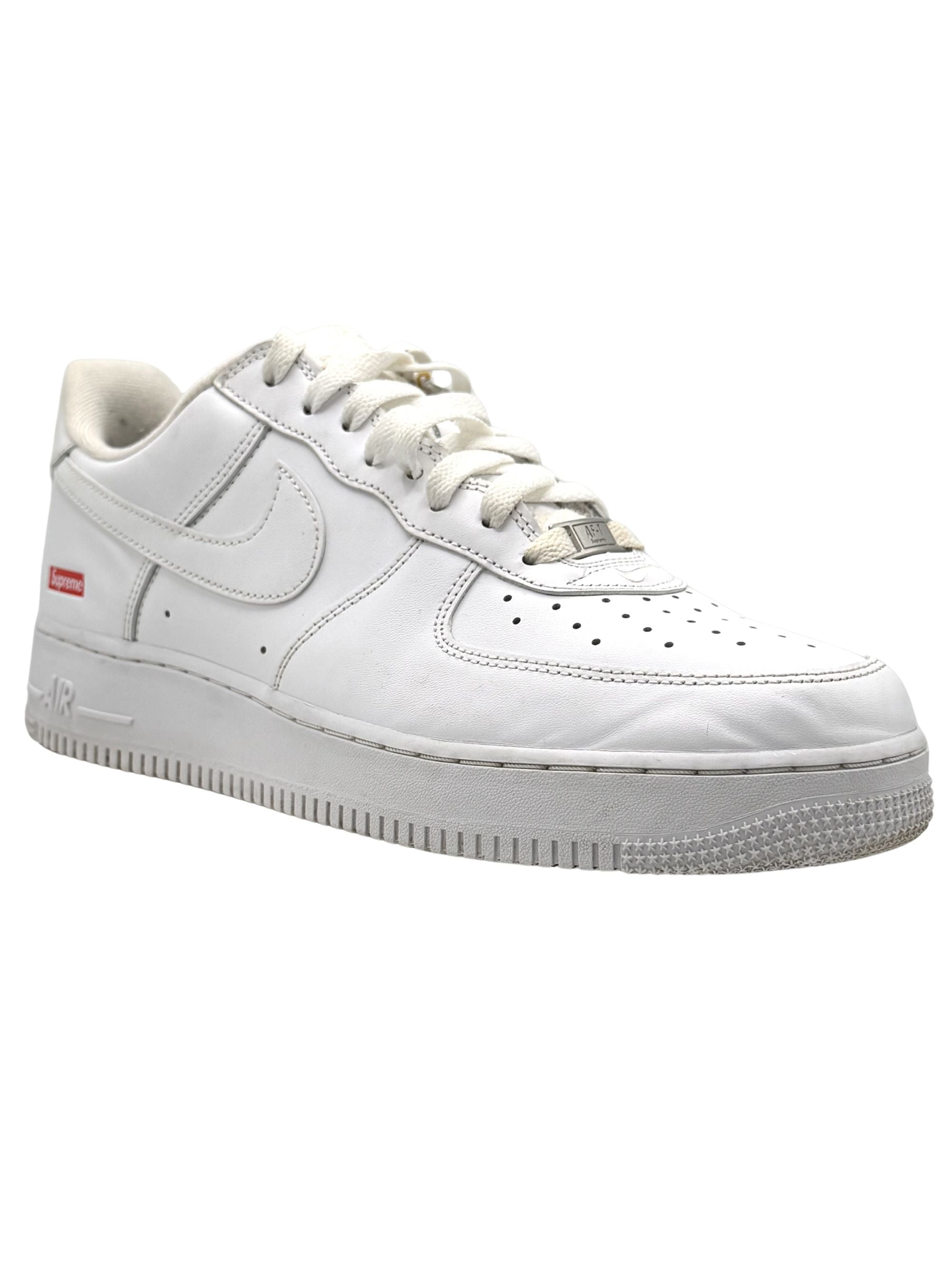 Nike X Supreme Airforce 1 Low Trainers - White Supreme