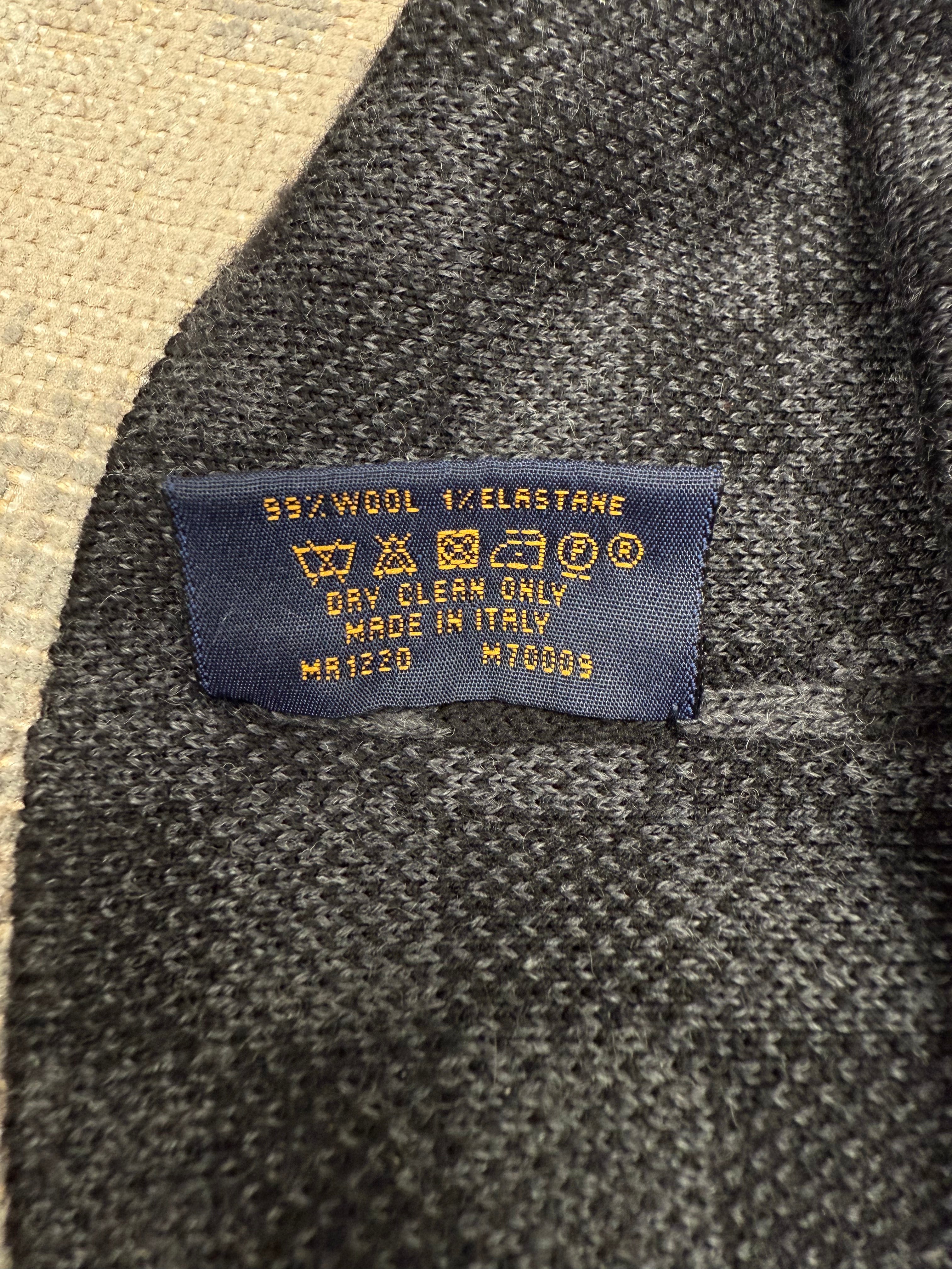 Louis Vuitton Damier Wool Beanie - Black Louis Vuitton