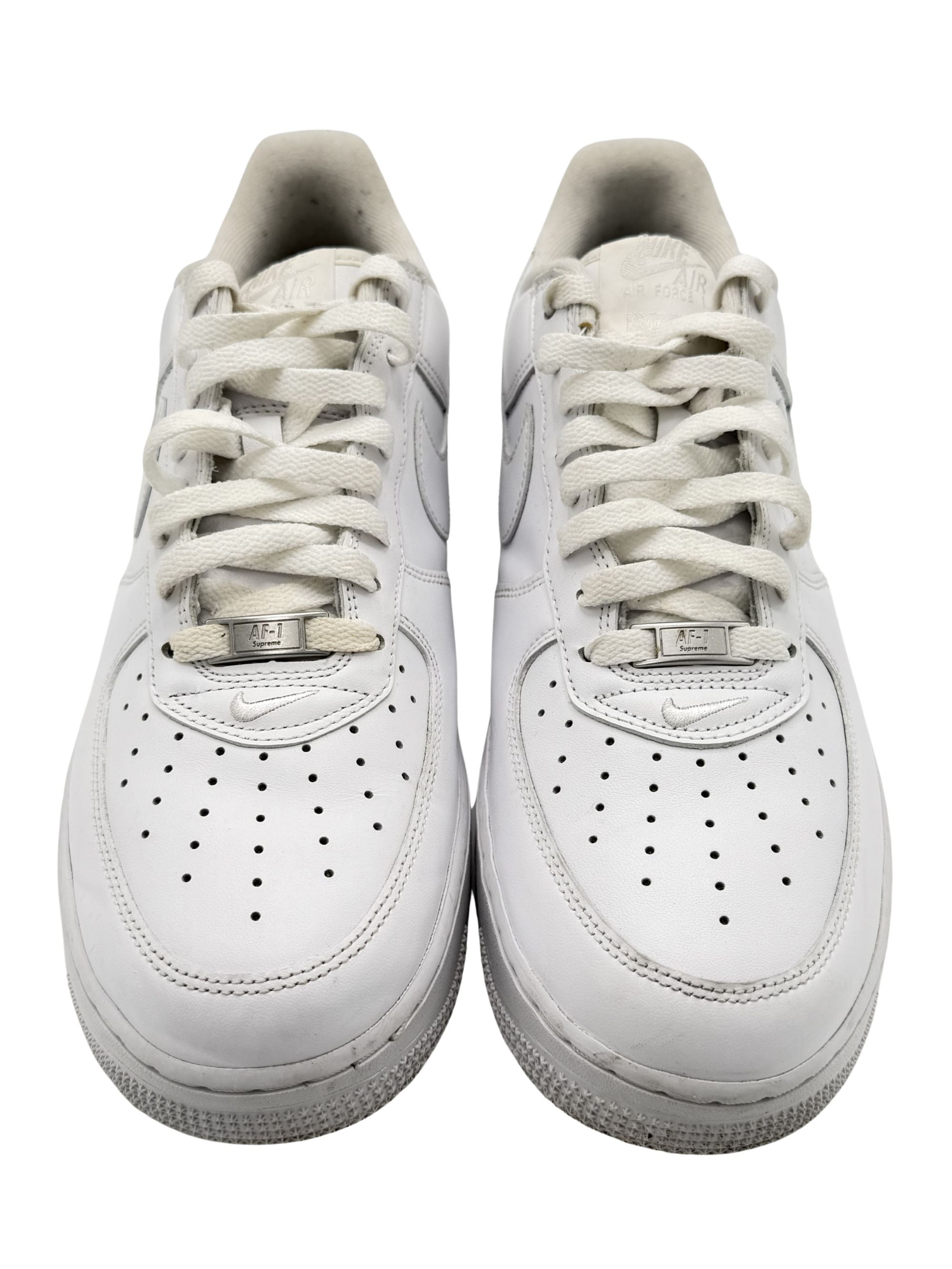 Nike X Supreme Airforce 1 Low Trainers - White Supreme