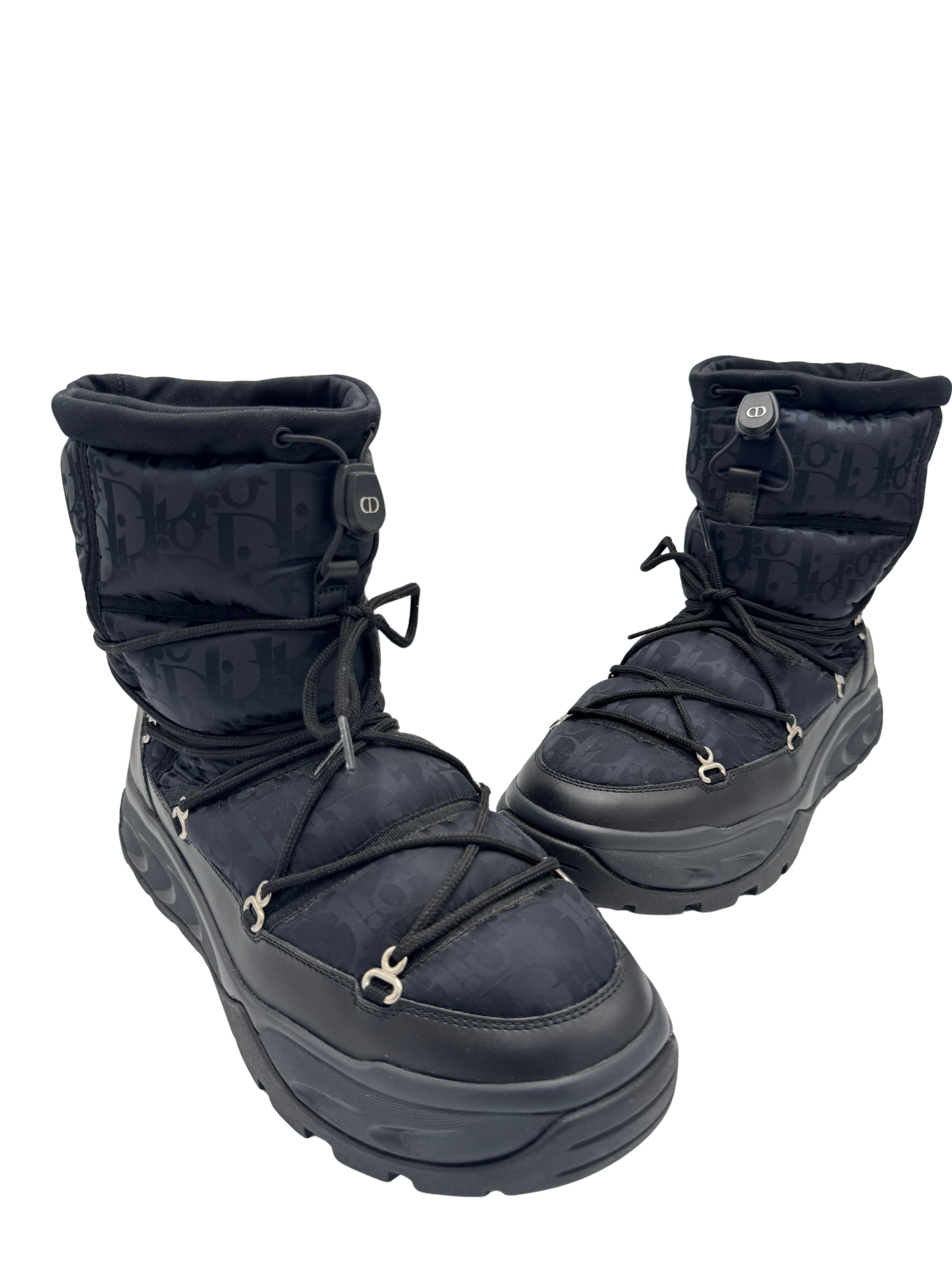 Dior Oblique Snowboots - Navy Dior
