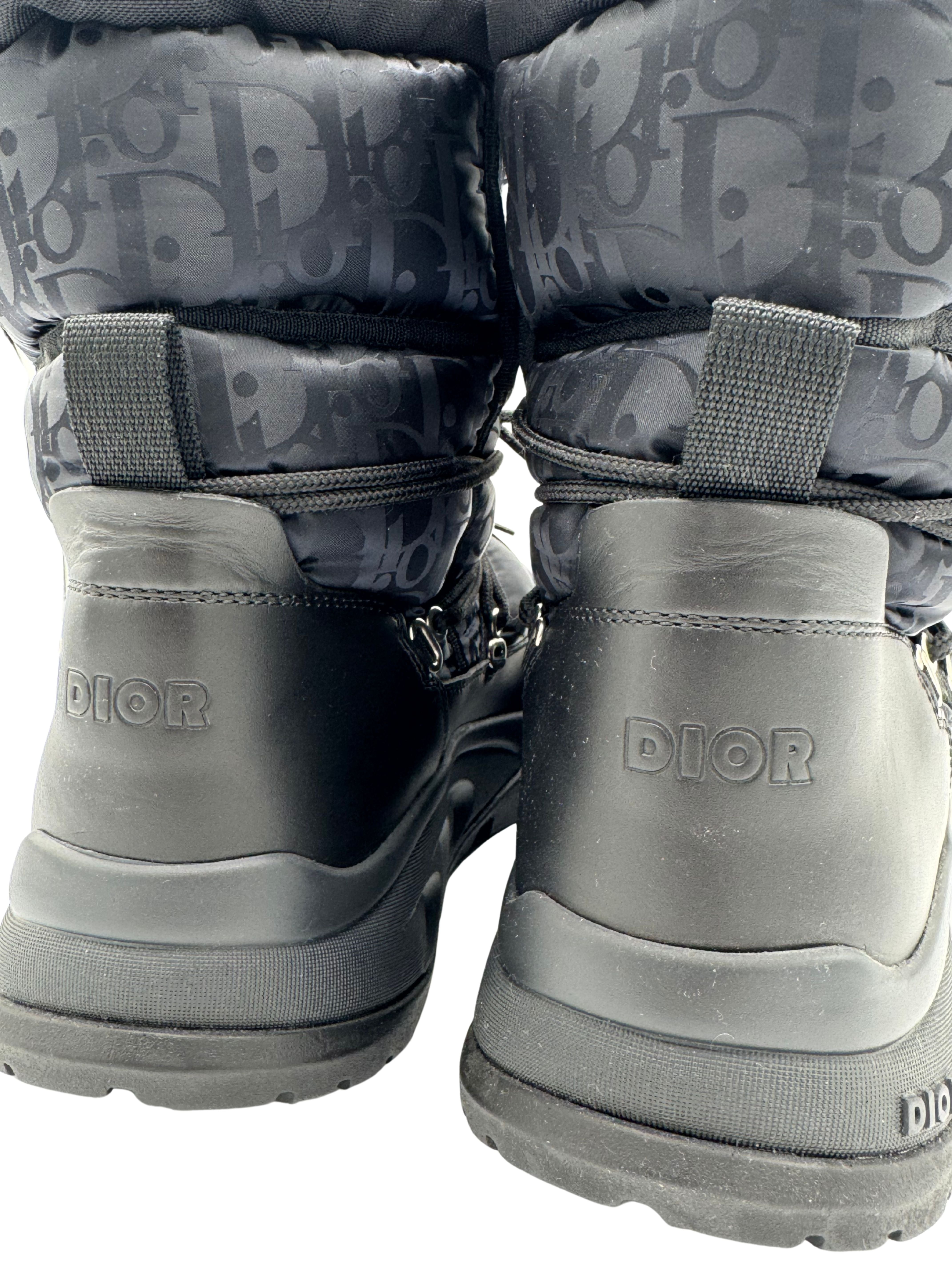 Dior Oblique Snowboots - Navy Dior