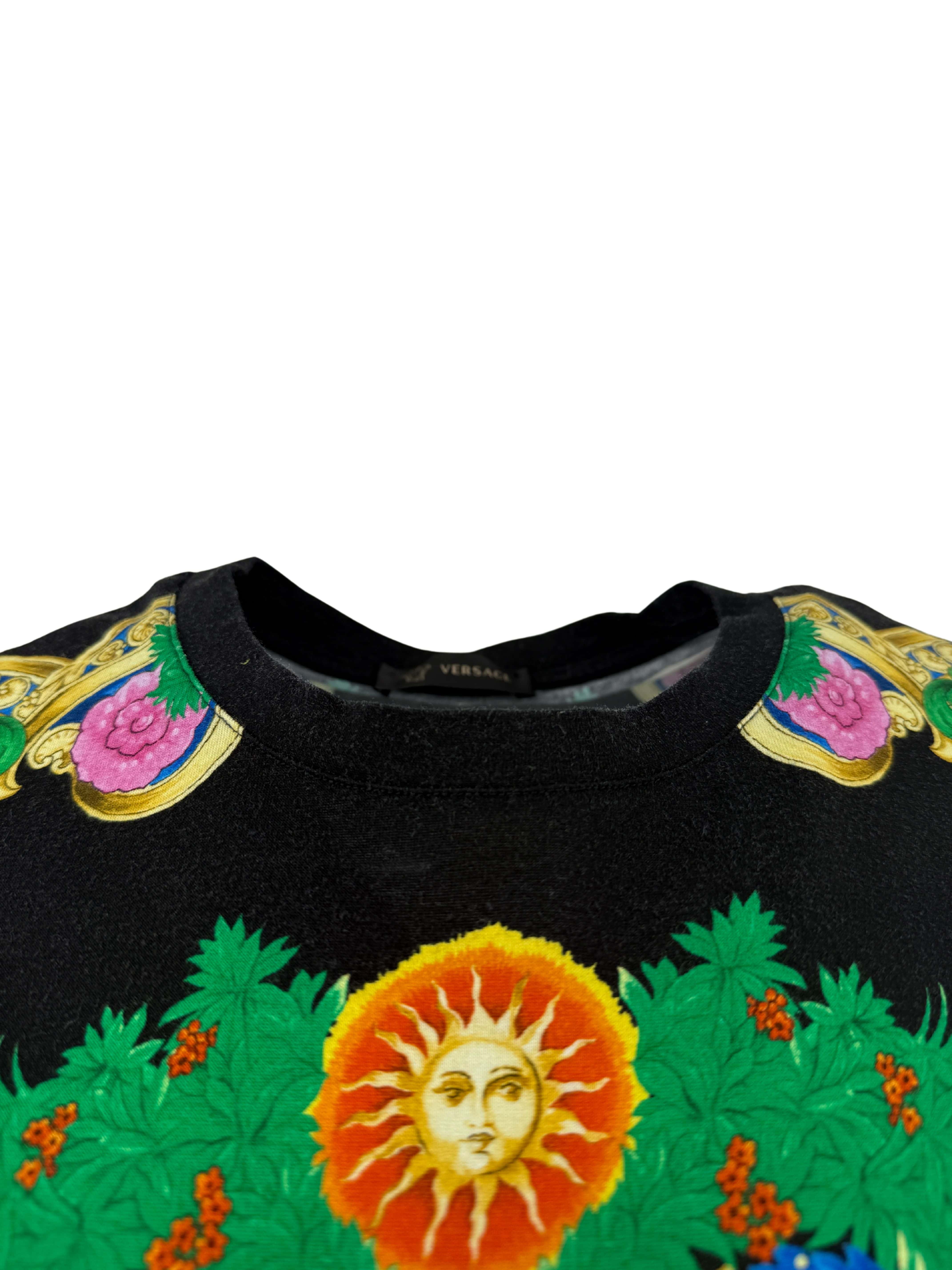 Versace Printed T-Shirt - Black Versace