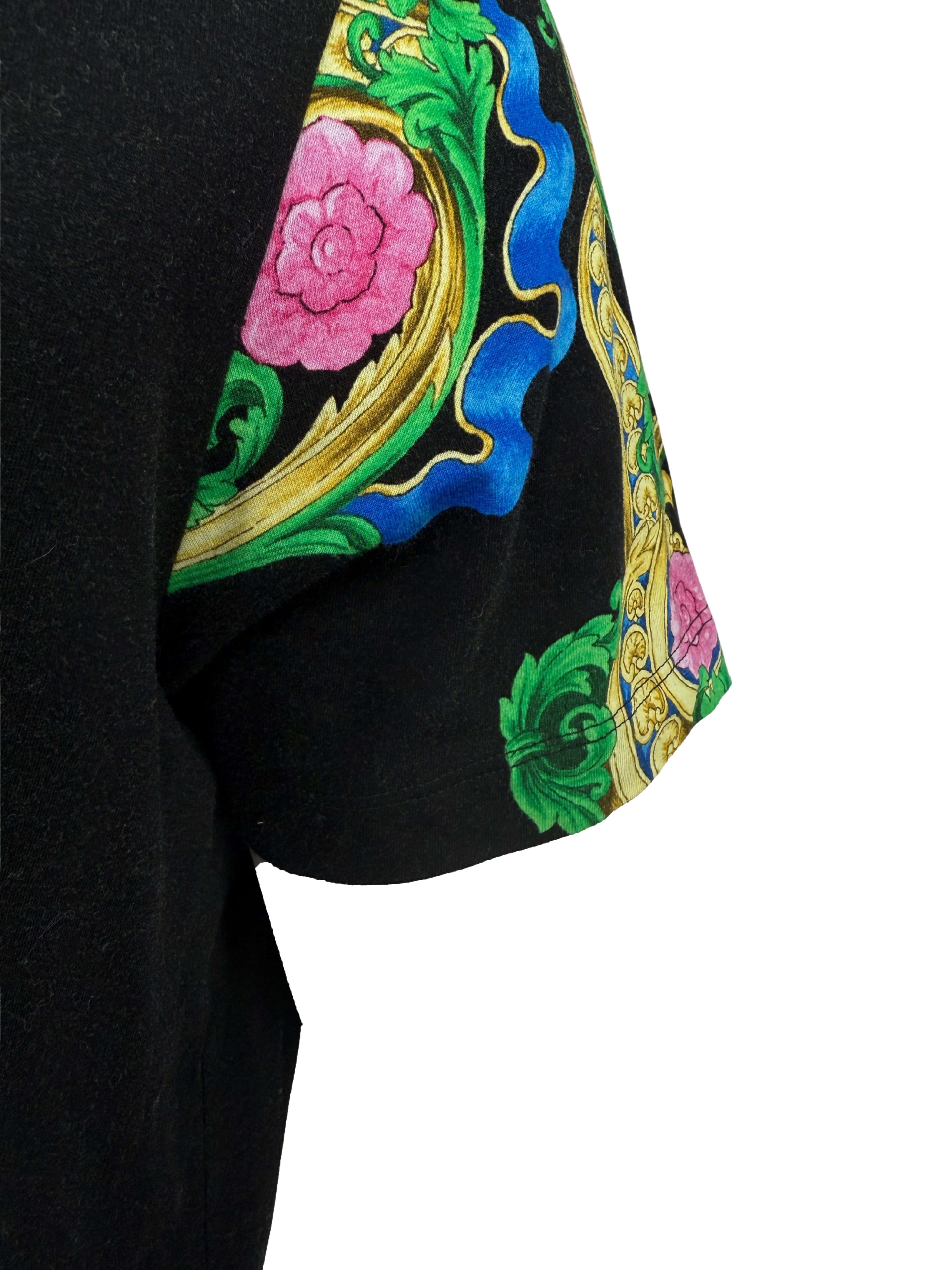 Versace Printed T-Shirt - Black Versace