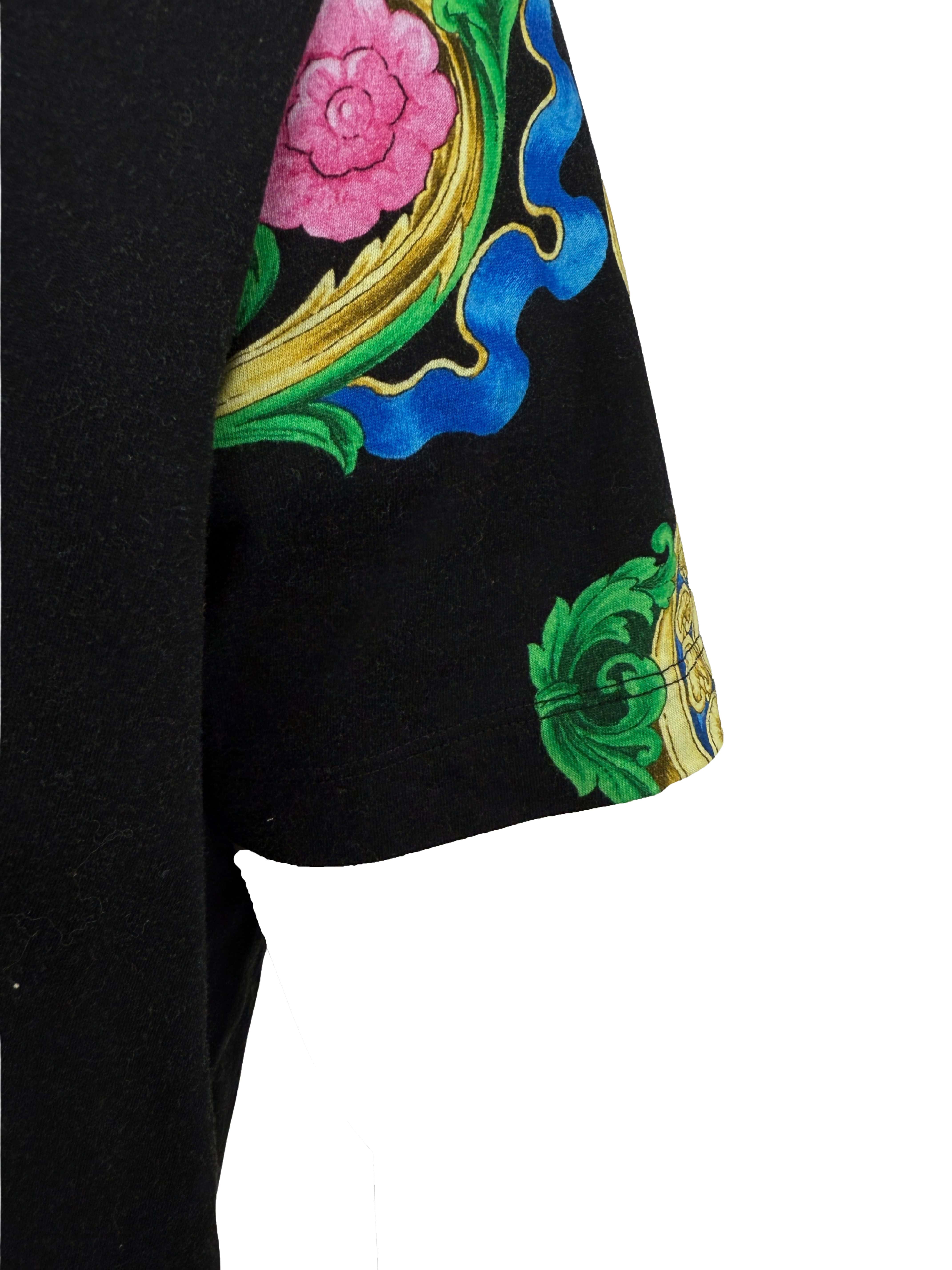 Versace Printed T-Shirt - Black Versace