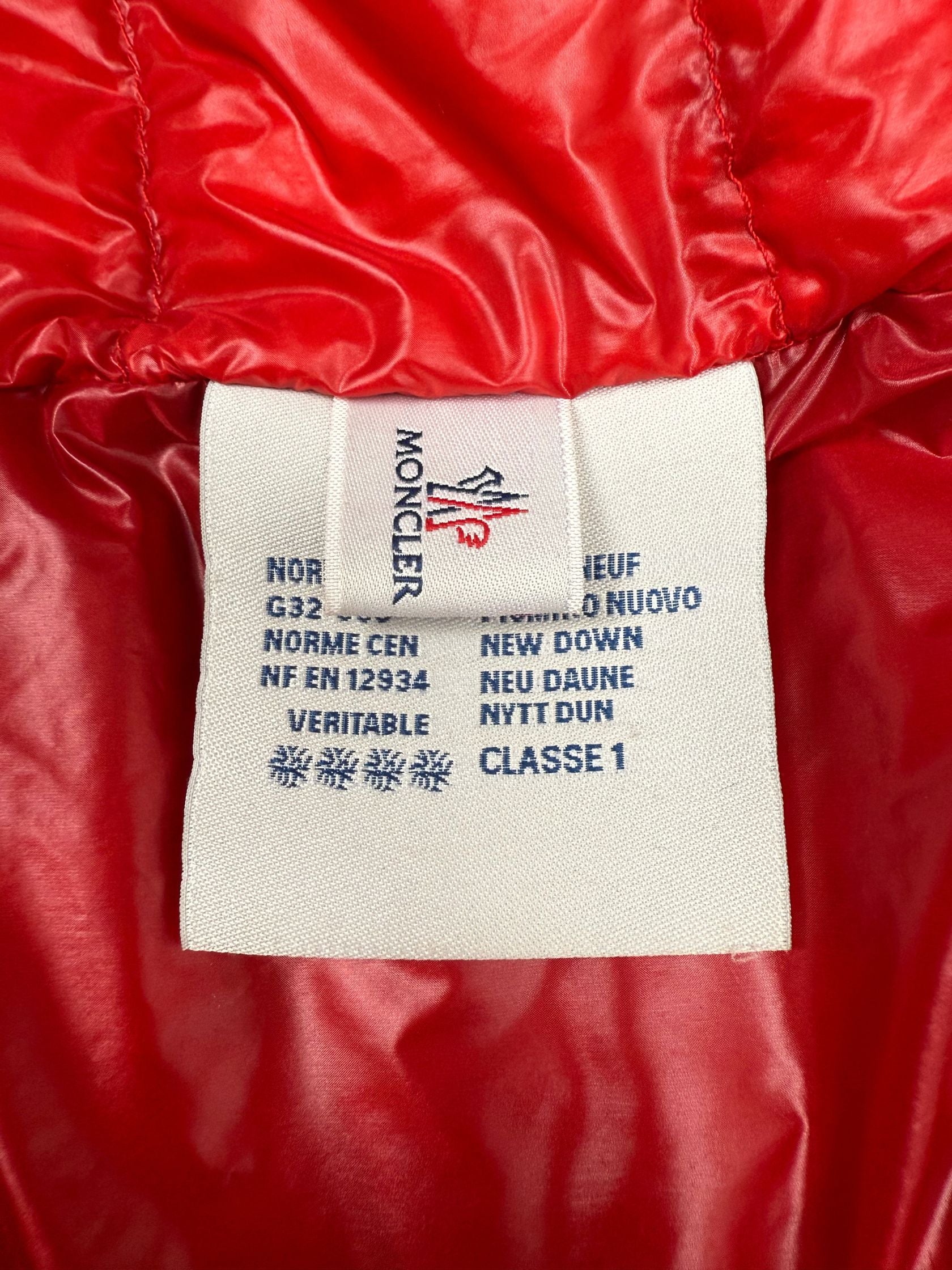 Moncler Gui Gilet - Red Moncler