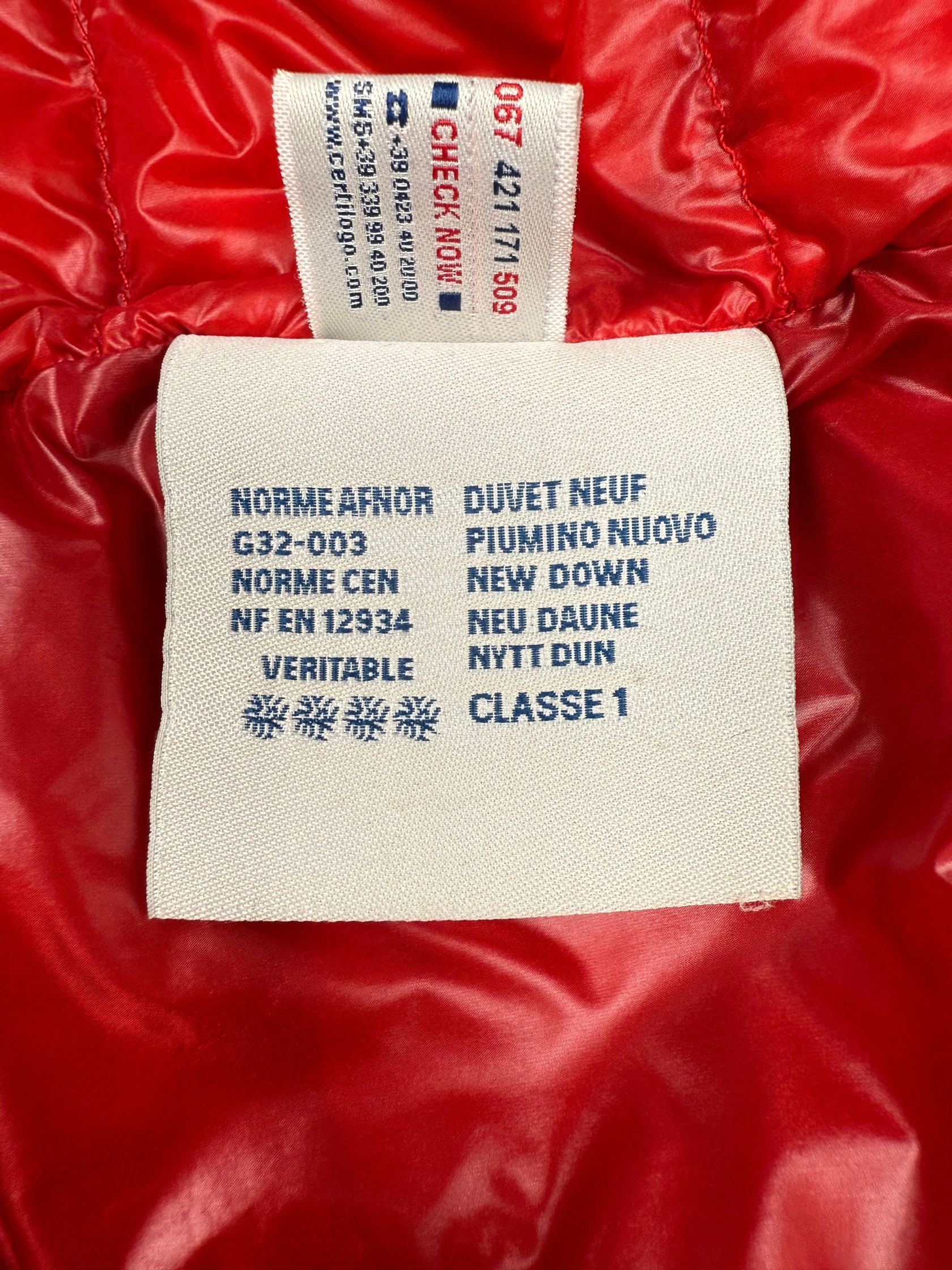 Moncler Gui Gilet - Red Moncler