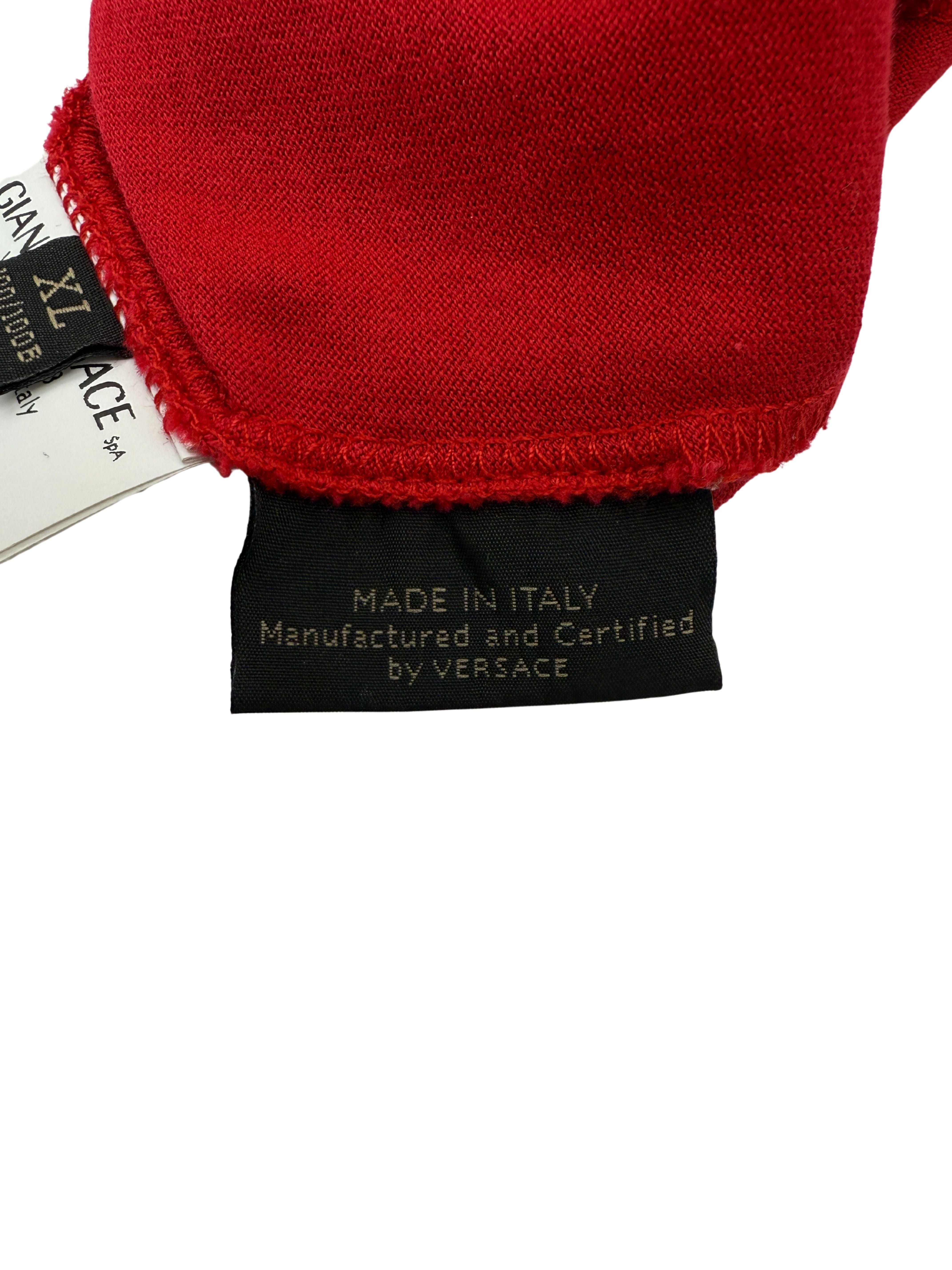 Versace Medusa T-shirt - Red