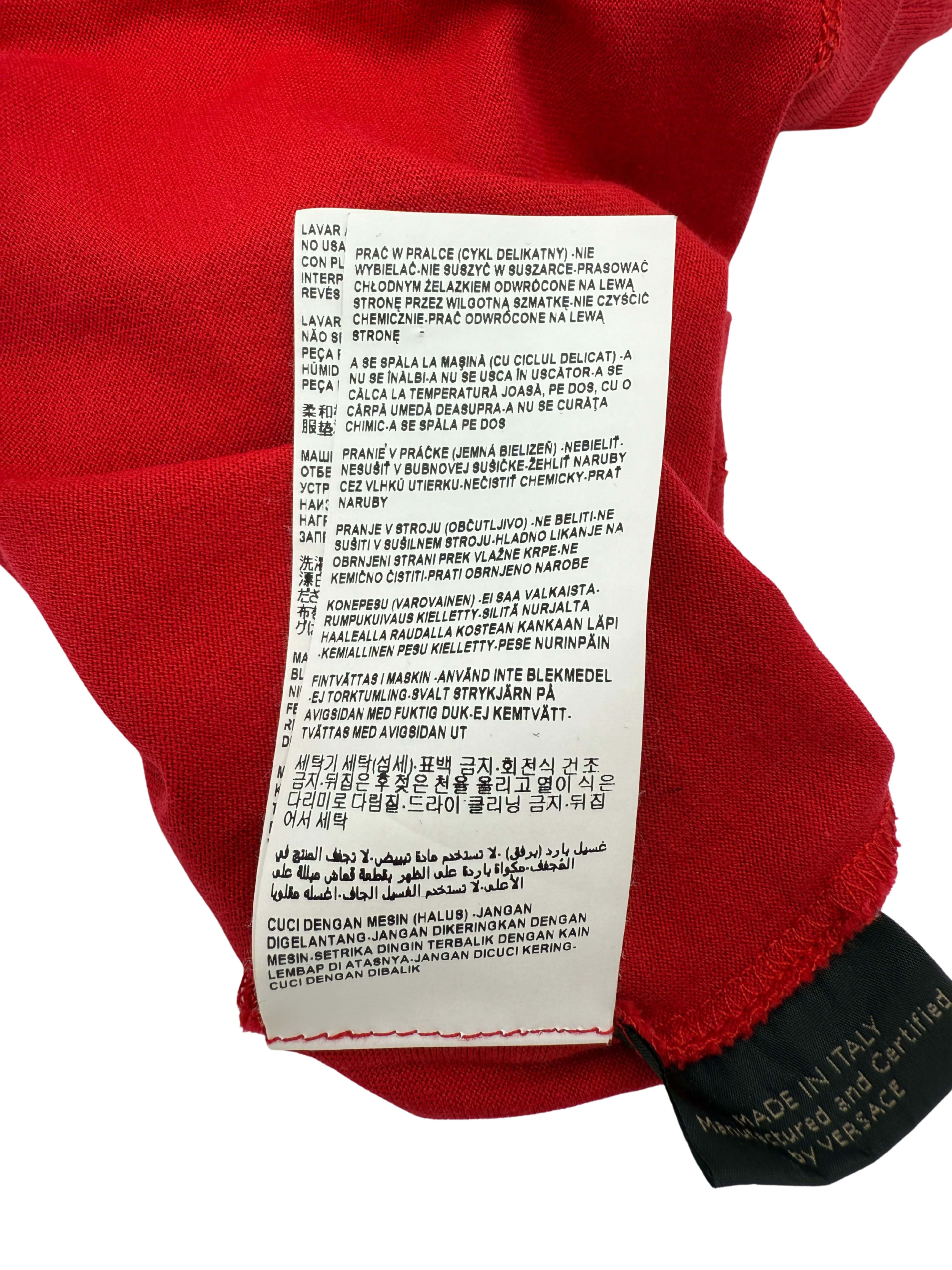 Versace Medusa T-shirt - Red