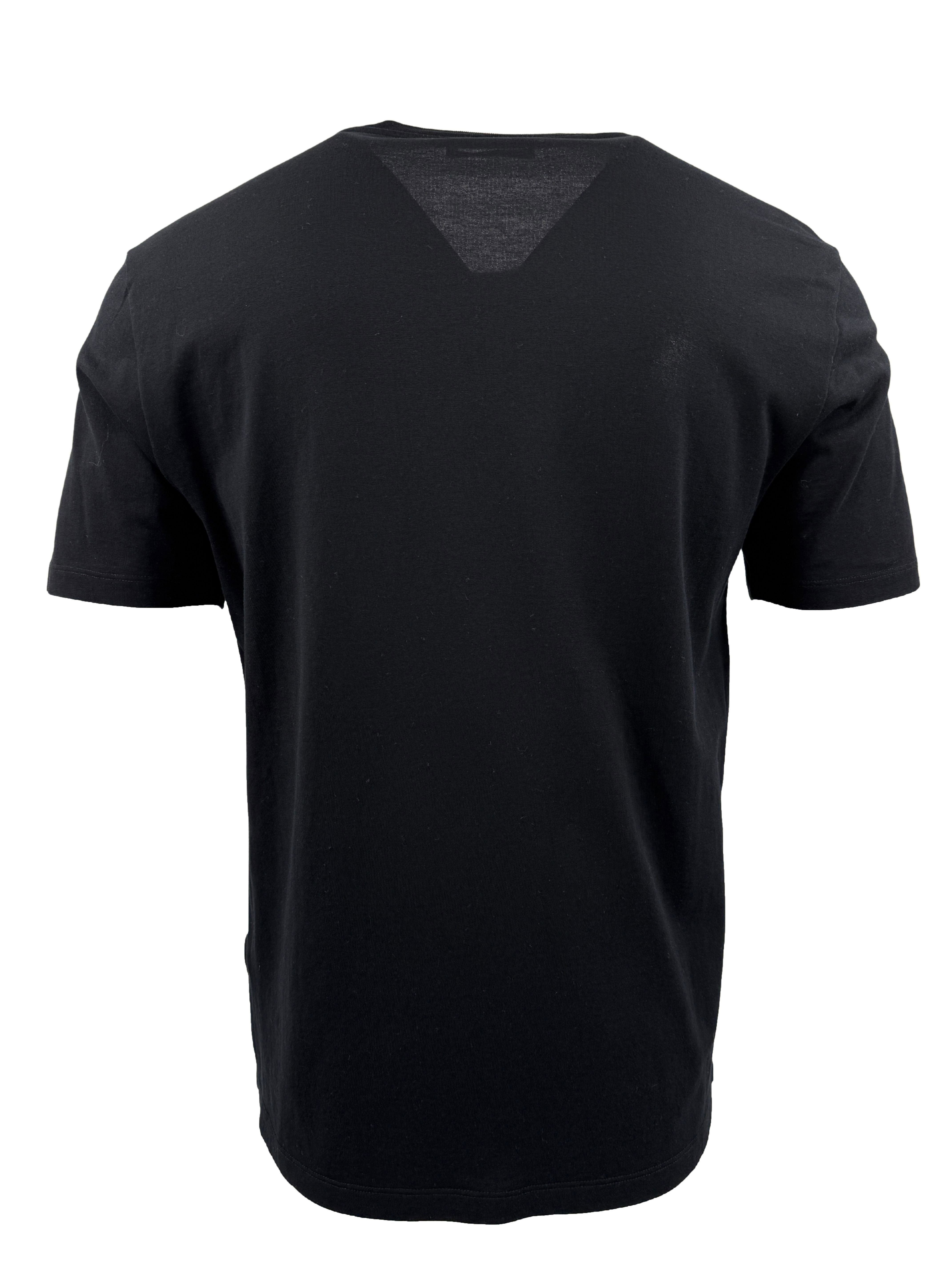 Versace Medusa Sequin Embellished T-Shirt - Black