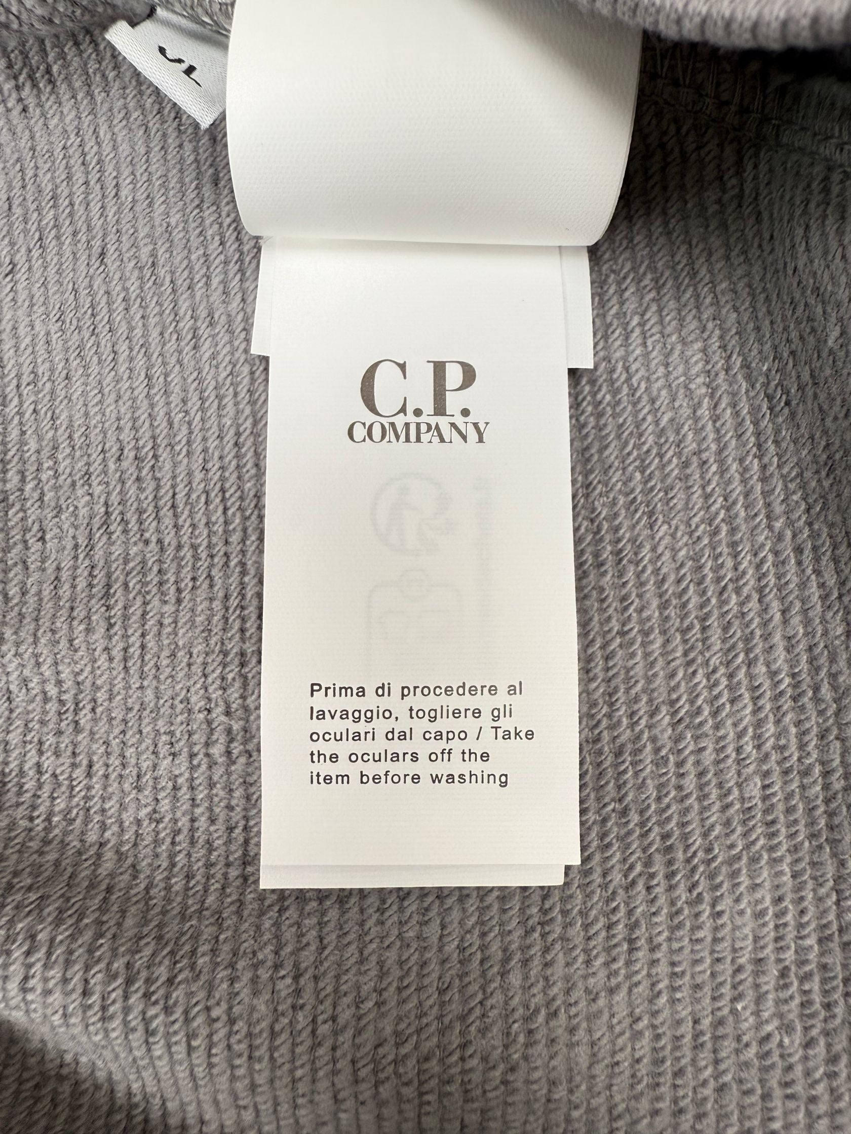 C.P. Company Goggle Sweatshirt - Shadow Grey (Unused) C.P. Company
