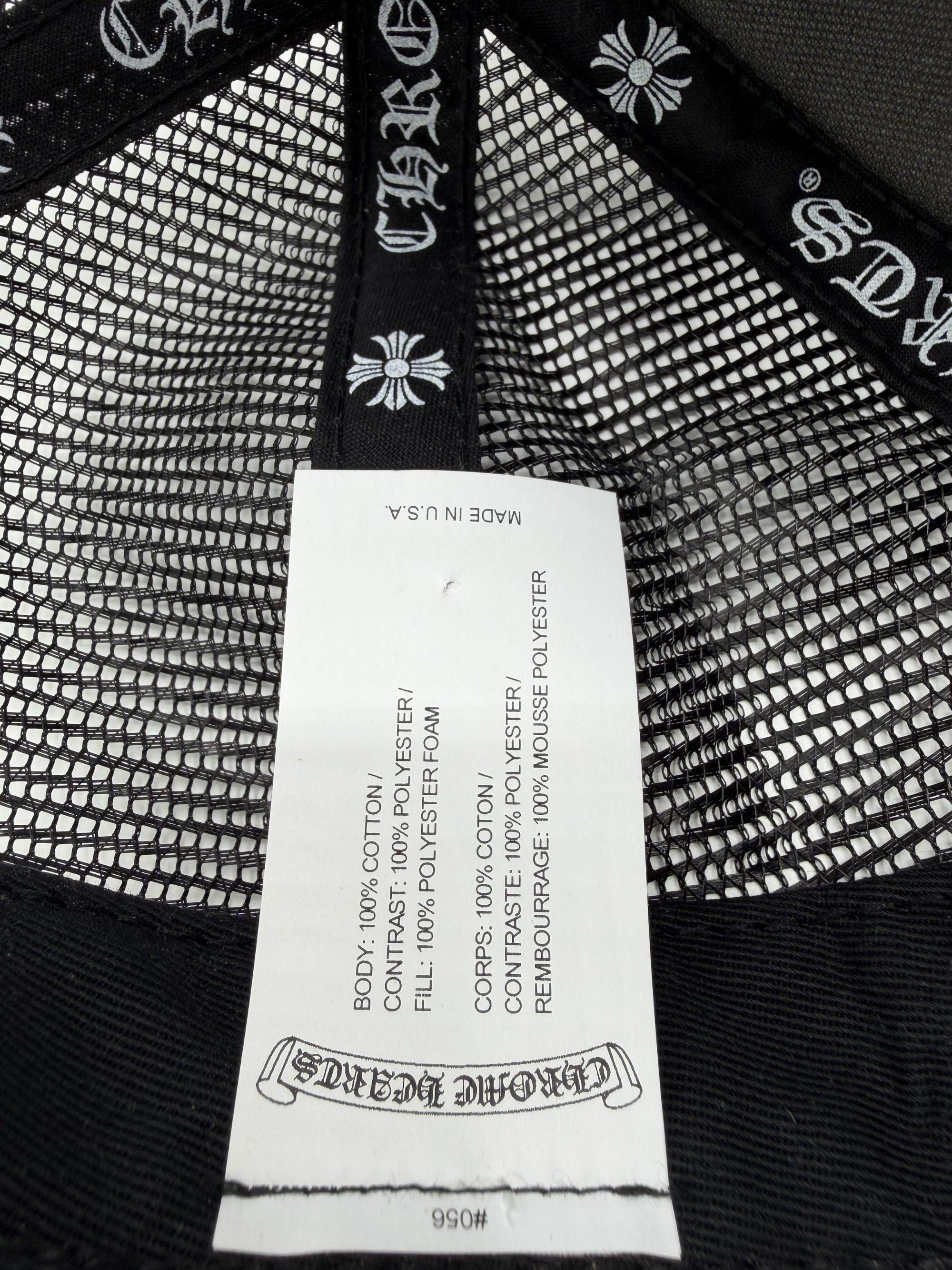 Chrome CH Hearts Cap - Black (Unused) Chrome Hearts