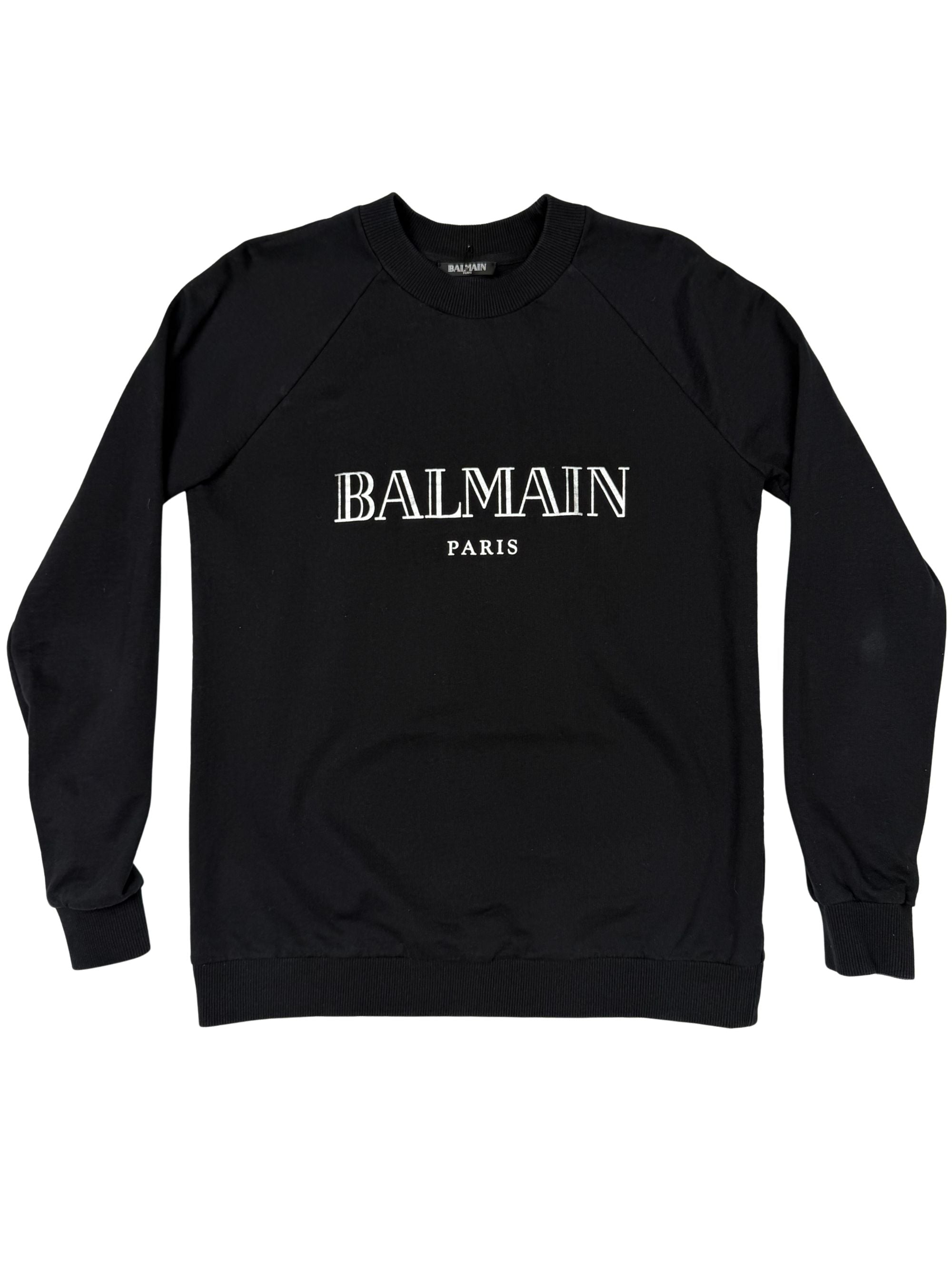 Balmain Paris Metalic Logo Sweatshirt Balmain