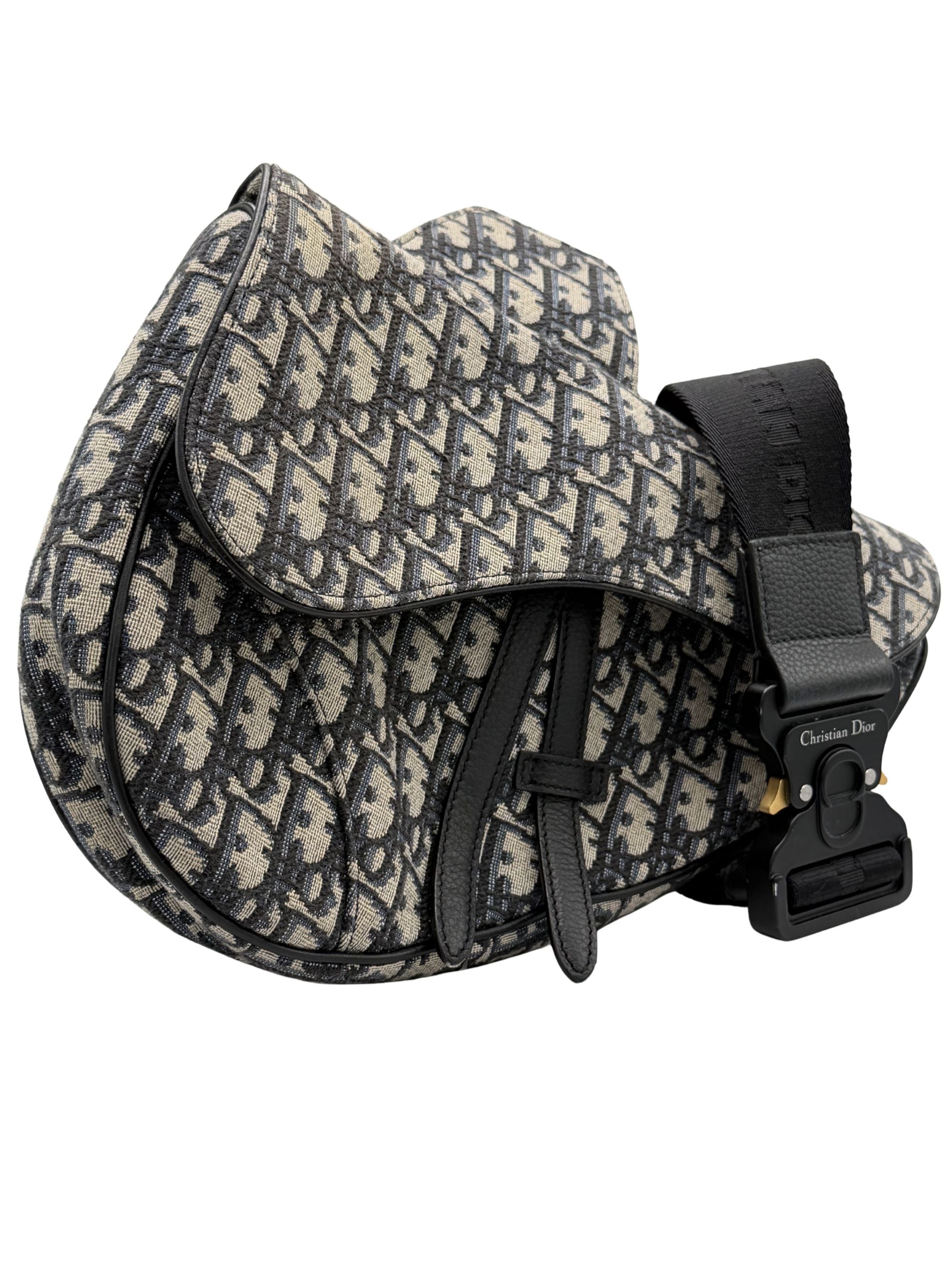 Dior Oblique Saddle Messenger Bag - Beige Dior
