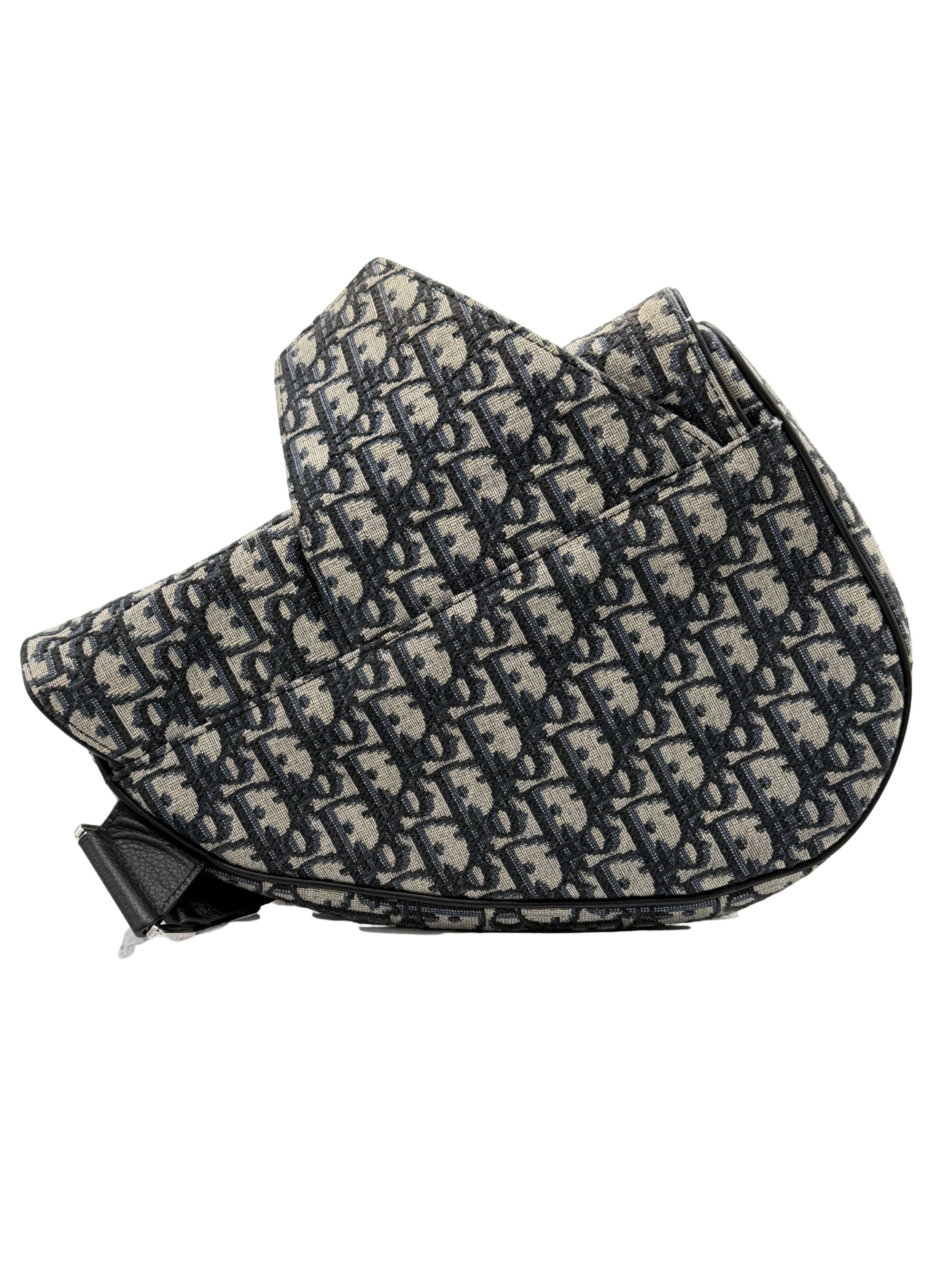 Dior Oblique Saddle Messenger Bag - Beige Dior