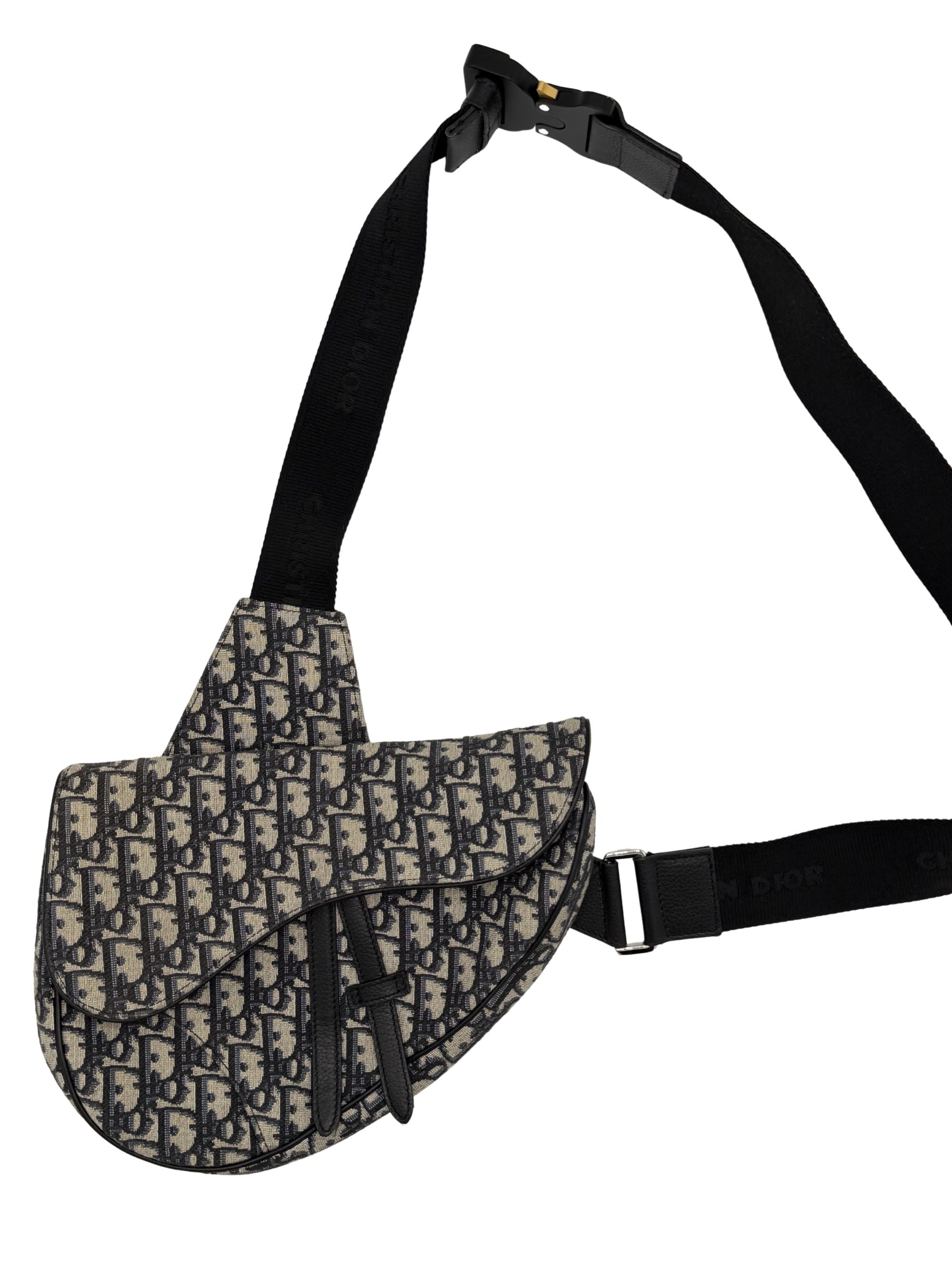 Dior Oblique Saddle Messenger Bag - Beige Dior