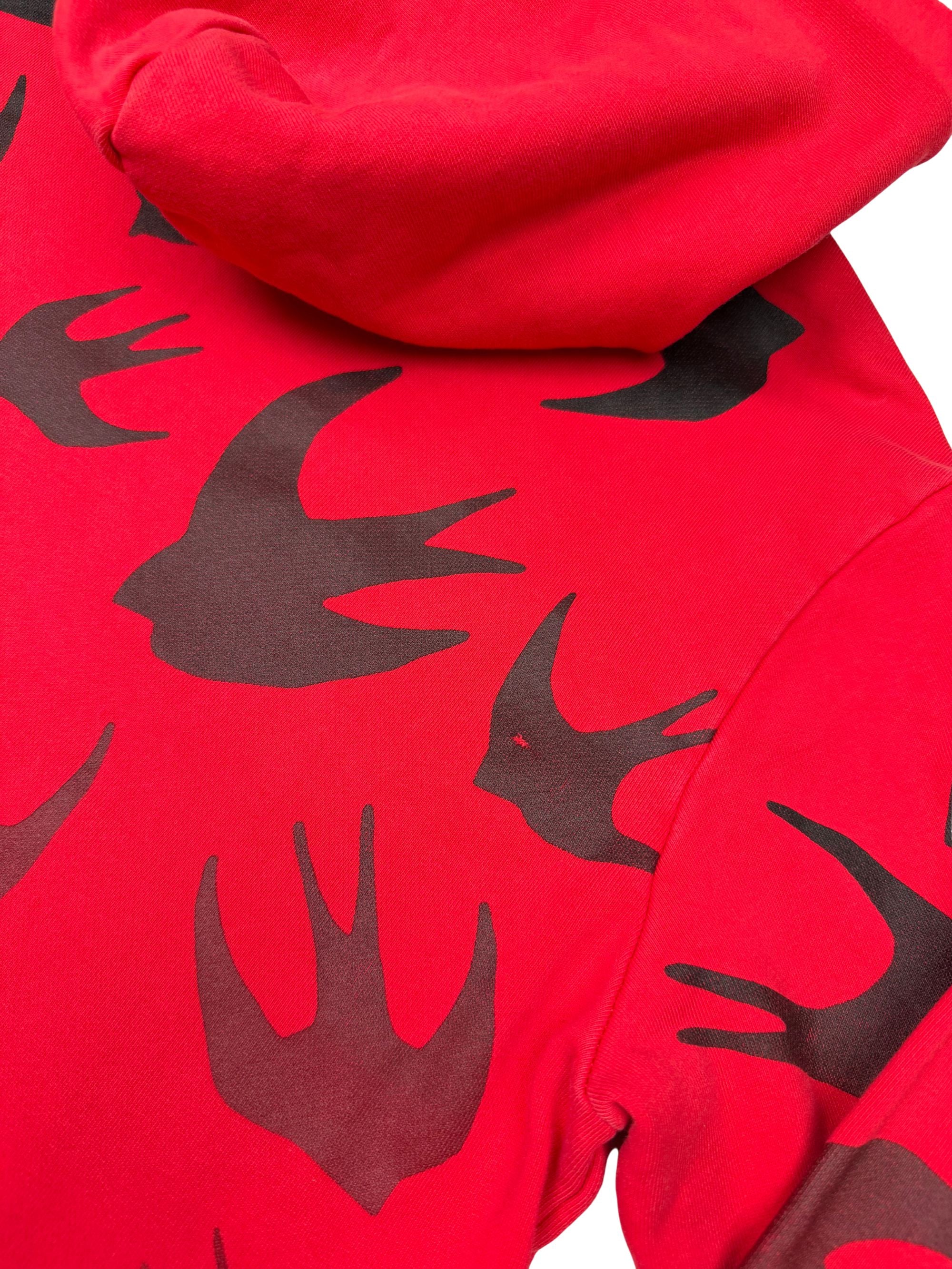 Alexander Mcqueen Swallows Hoodie Alexander McQueen